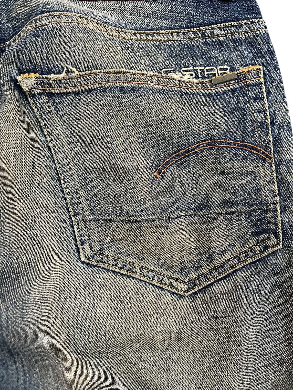 G-Star Vintage G Star Raw Curvy Leg Mudwash Denim Size US 33 - 12 Thumbnail