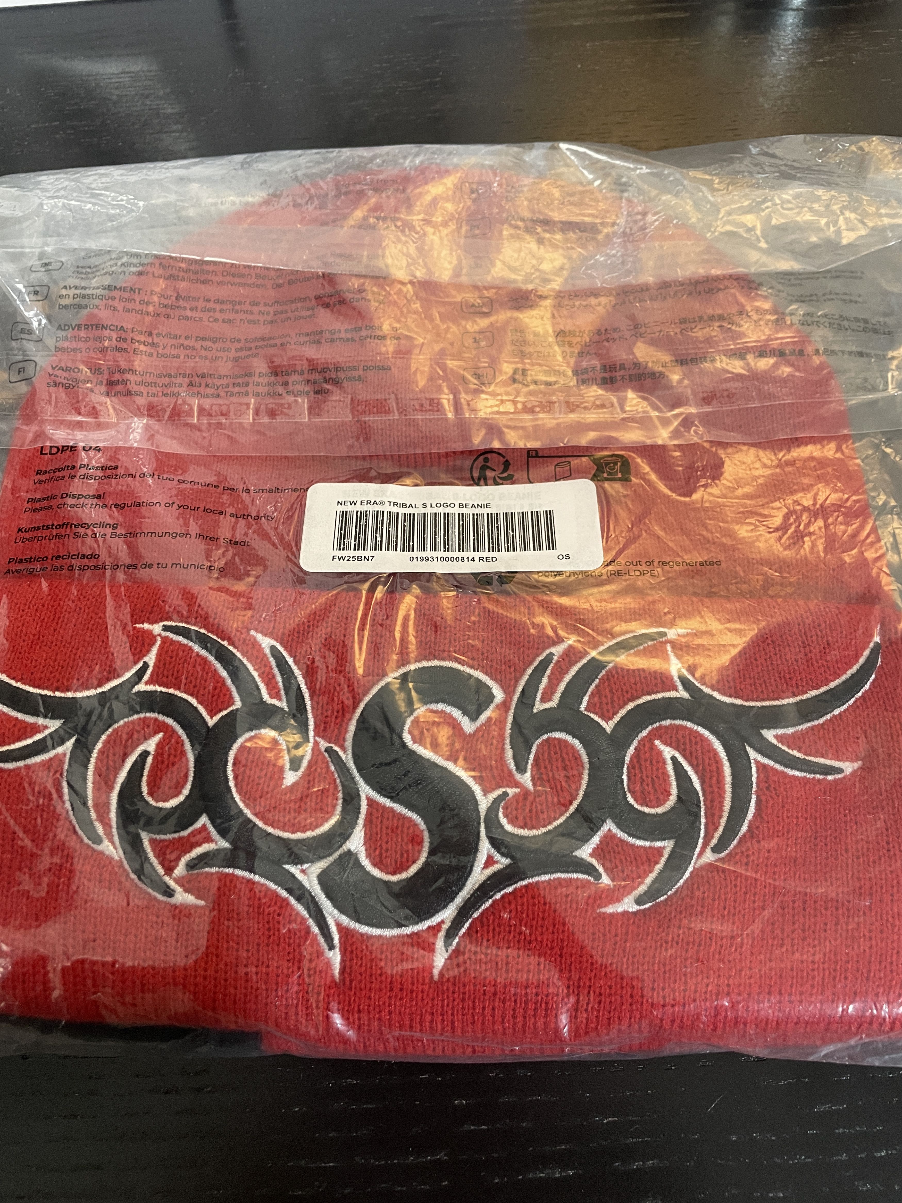 Supreme TRIBAL S LOGO BEANIE Size ONE SIZE - 7 Thumbnail