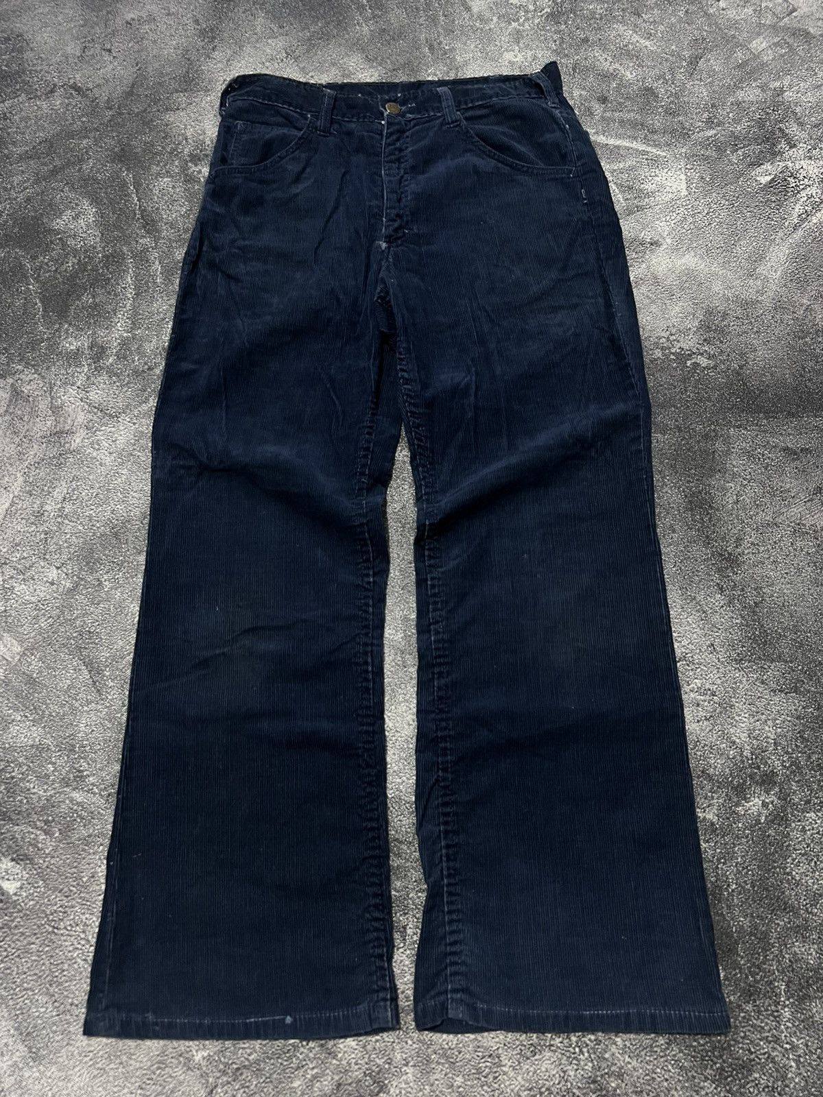 Lee 60s Lee Riders Bootcut Flare Corduroy Pants Size US 30 / EU 46 - 2 Thumbnail