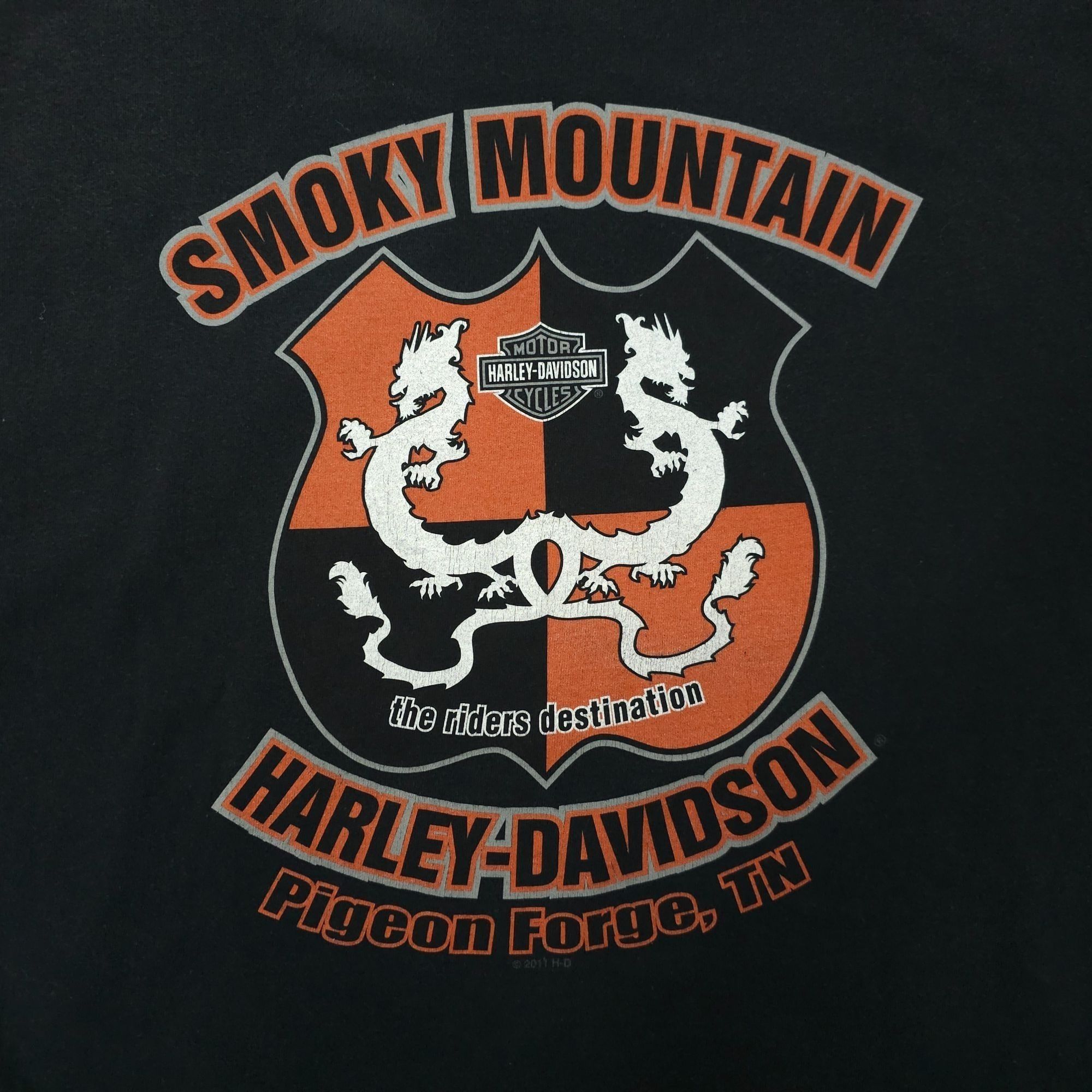 Harley Davidson Harley Davidson T Shirt Mens XL Graphic Smoky Mountain Size US XL / EU 56 / 4 - 9 Thumbnail