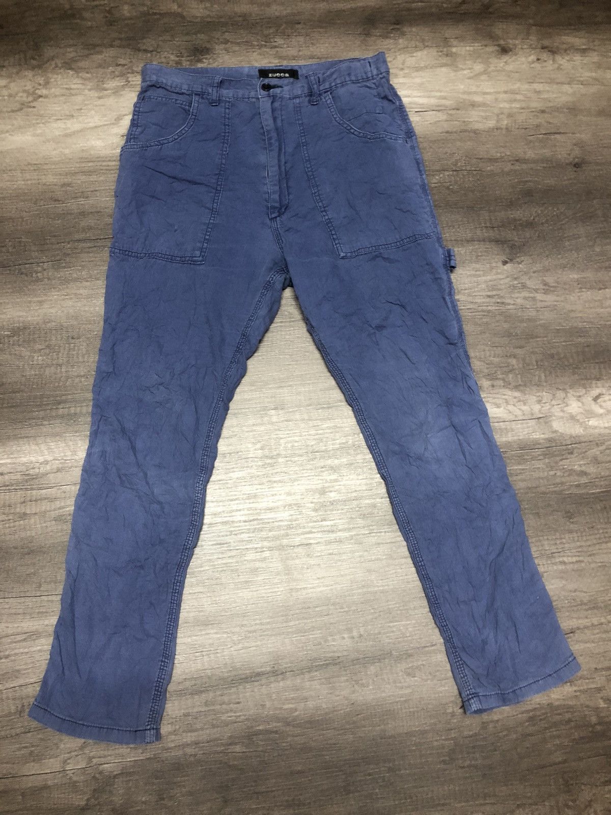 Designer × Issey Miyake × Zucca Vintage ZUCCA ISSEY MIYAKE Carpenter Pant Size US 30 / EU 46 - 4 Thumbnail
