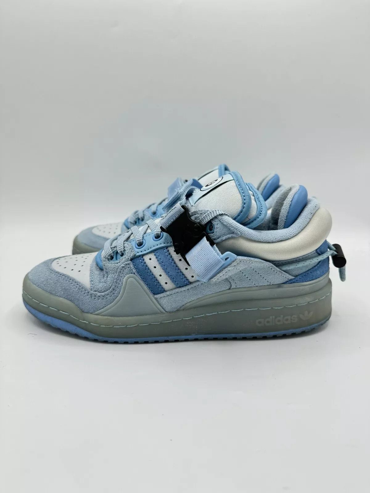 Adidas Bad Bunny x adidas Forum Buckle Low Blue Tint Size US 5.5 / EU 38 - 4 Thumbnail