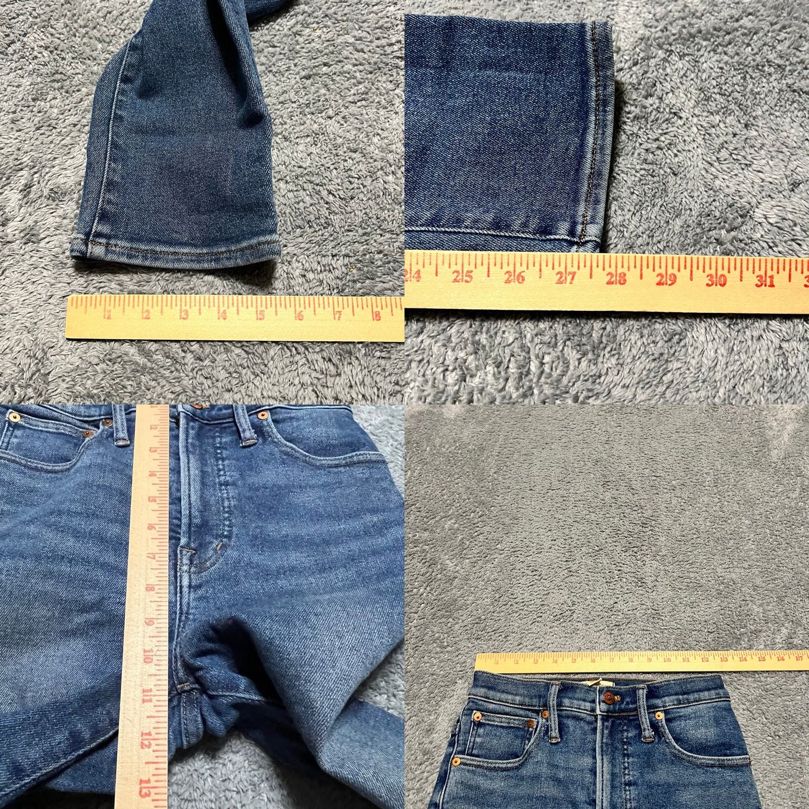 Madewell Madewell Jeans Womens 26 Perfect Vintage Blue Denim Pants High Rise Womens Size 26" / US 2 / IT 38 - 8 Thumbnail