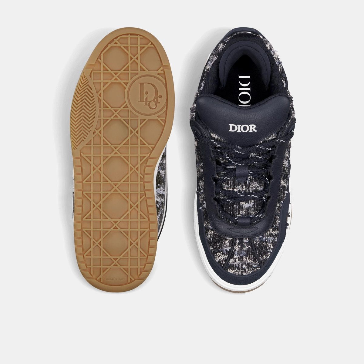 Dior o1bcso1str0126 B9s Skater Sneaker in Nevy Blue Size US 11 / EU 44 - 4 Thumbnail