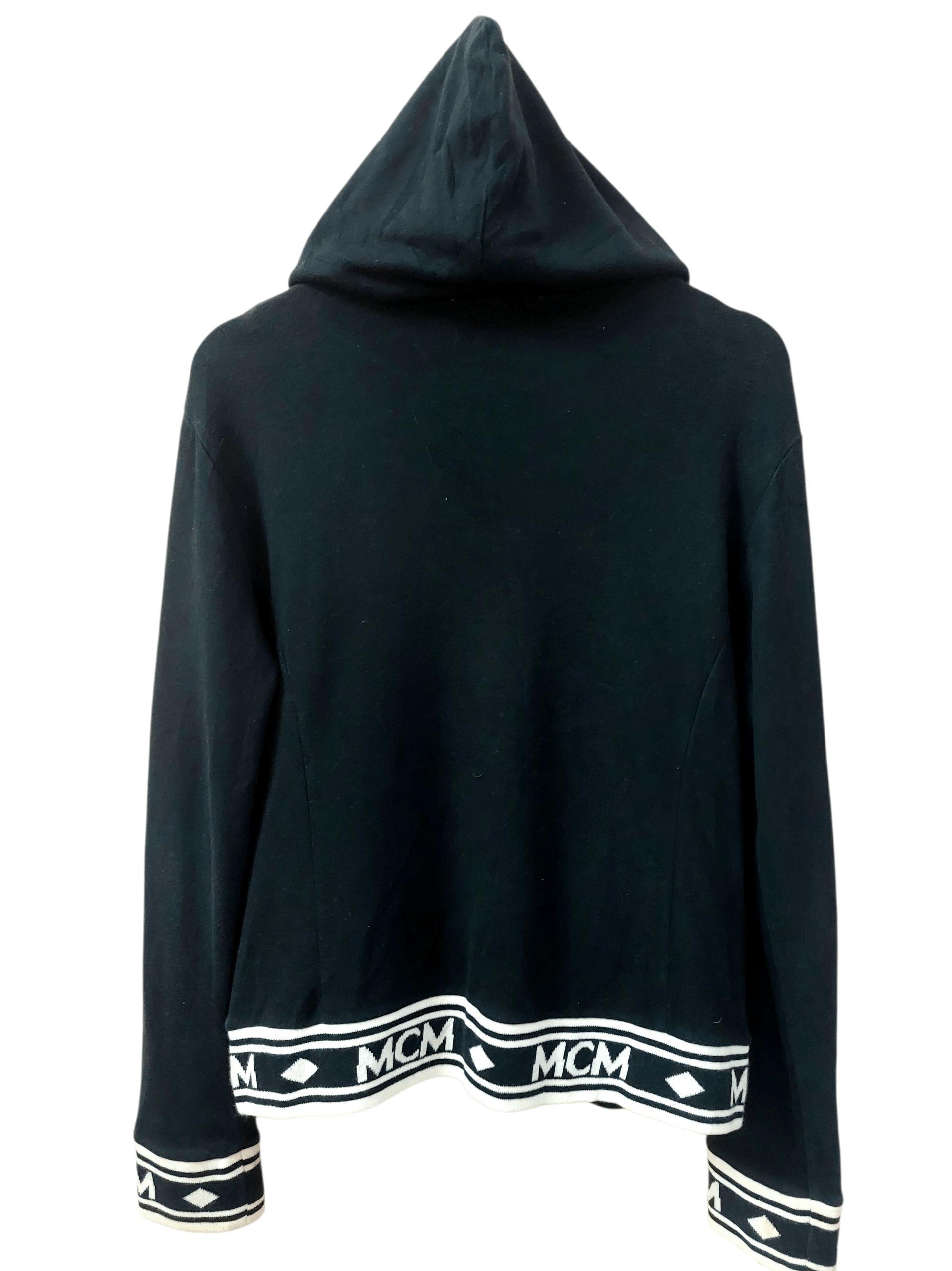 MCM MCM Legere Printed Cut End Logo Zip Up Hoodies Size M / US 6-8 / IT 42-44 - 5 Thumbnail