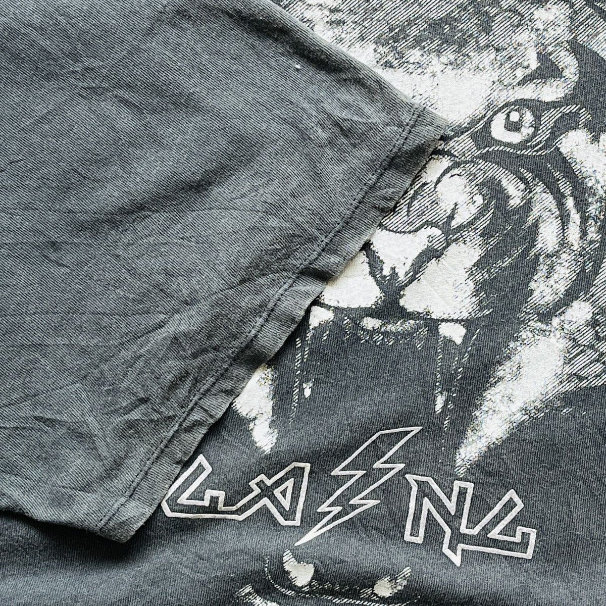 Designer × Zara Distressed Zara LA NY Baggy Ripped TShirt Made In Portugal Size US XL / EU 56 / 4 - 15 Thumbnail