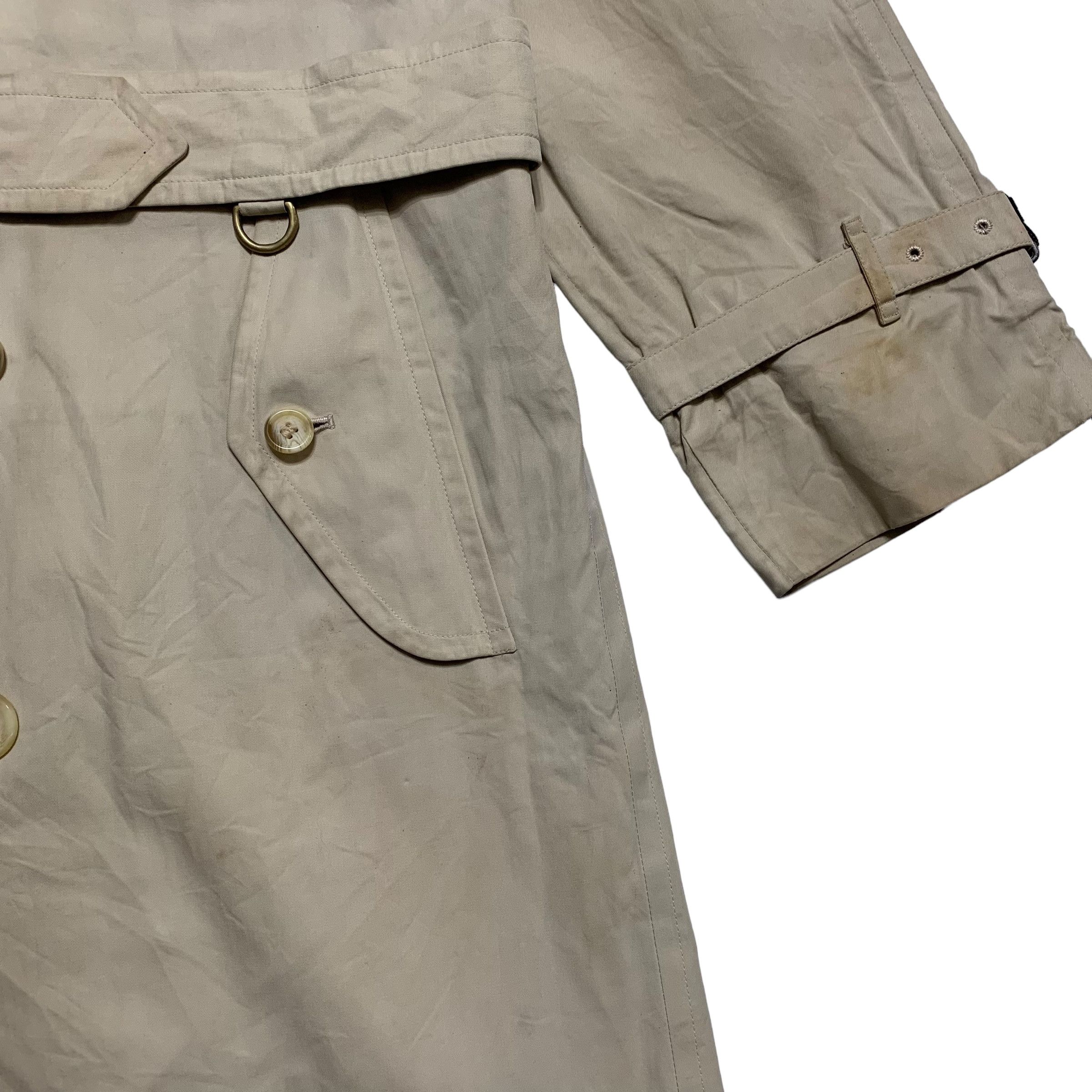 Burberry Vintage Burberrys Double Breast Trench Coat Made In England Size US M / EU 48-50 / 2 - 4 Thumbnail