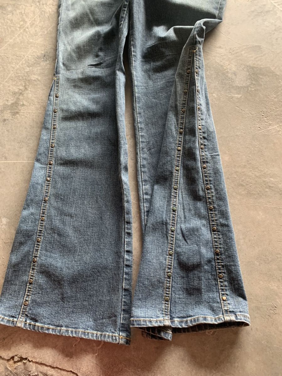 If Six Was Nine × Japanese Brand × Le Grande Bleu (L.G.B.) Flare studded side leg japanese jeans i6w9/lgb inspired Size US 32 / EU 48 - 9 Thumbnail