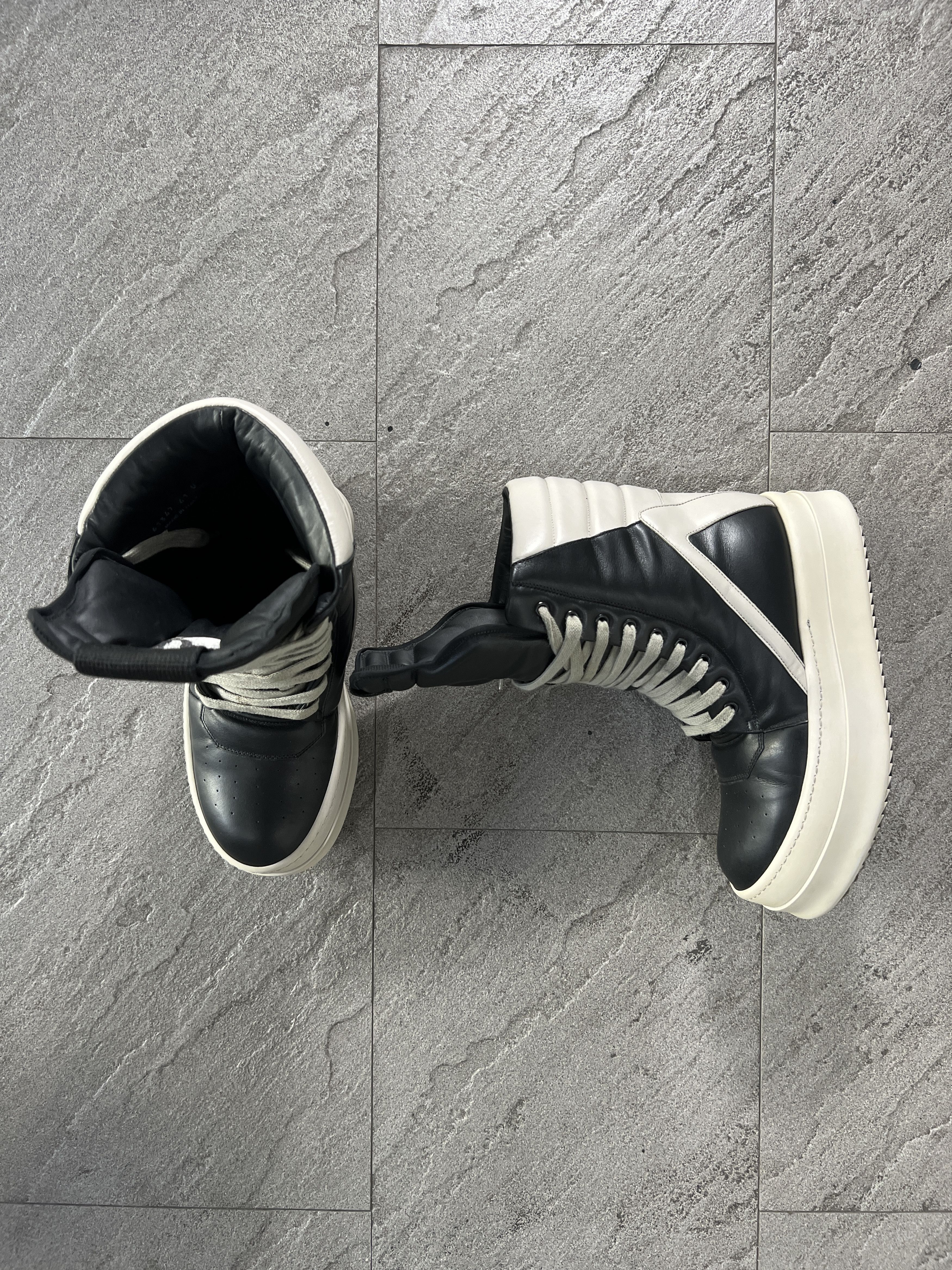 Rick Owens Rick owens performa rubber tapes geobasket in black