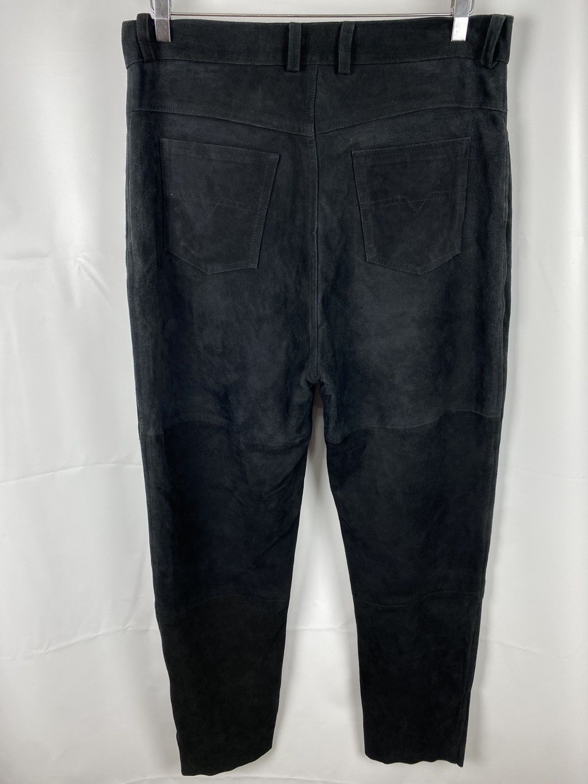 Leather Joy Genuine Leather Suede Pants Men size 44 Size US 36 / EU 52 - 4 Thumbnail