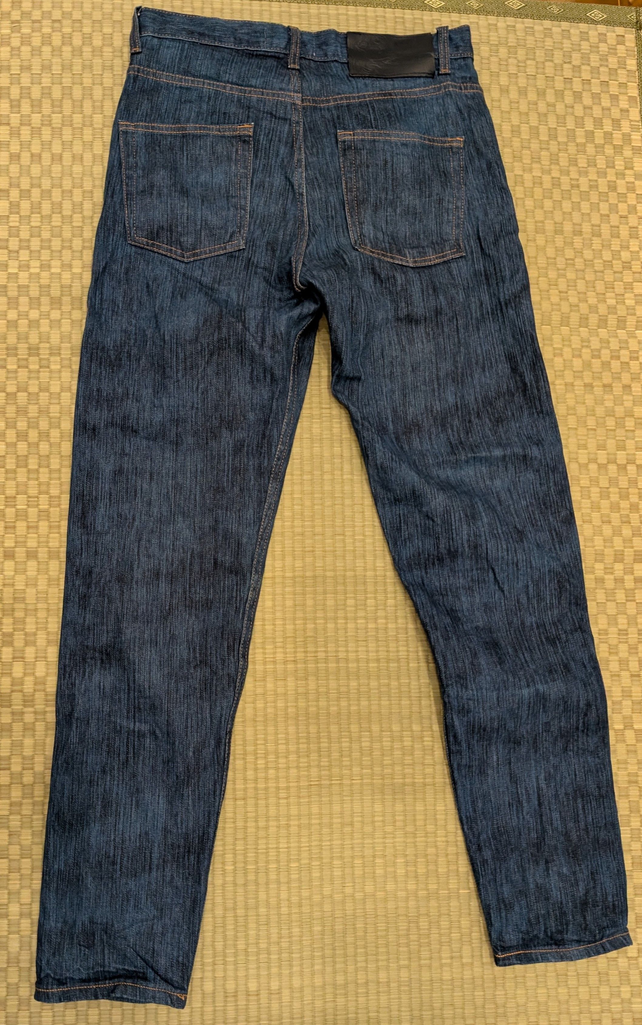 Naked & Famous Naked & Famous Easy Guy Cerulean Kasuri Selvedge Denim Jeans Size US 30 / EU 46 - 2 Thumbnail