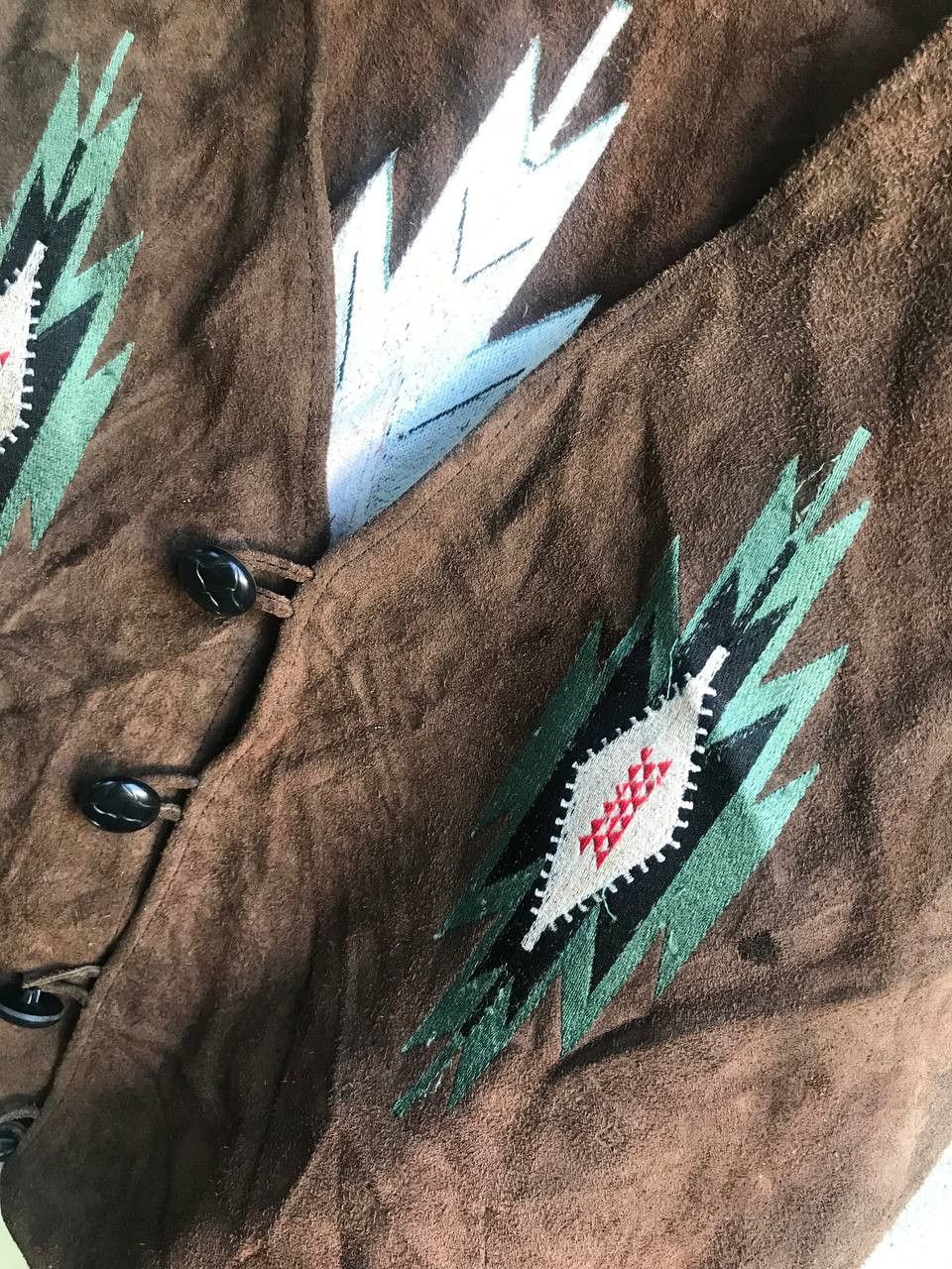 Leather × Vintage Vintage Leather Vest Size US L / EU 52-54 / 3 - 3 Thumbnail