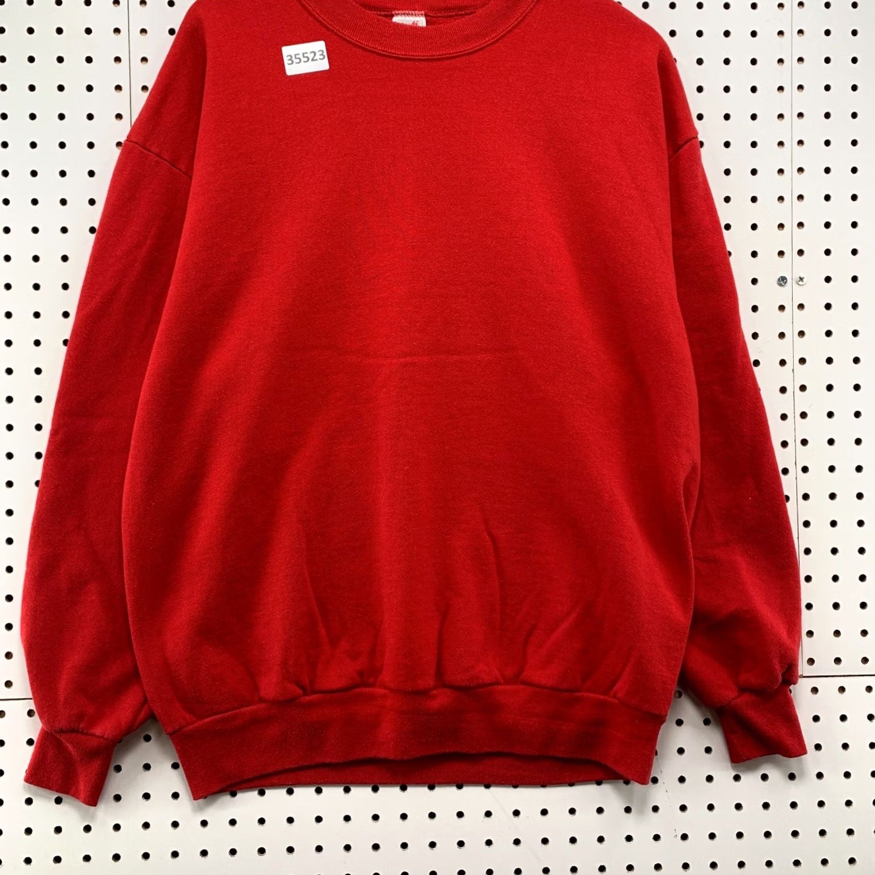 Jerzees VINTAGE Jerzees Sweatshirt Mens XL Red Pullover Crewneck 80s USA 23x28 Size US XL / EU 56 / 4 - 5 Thumbnail