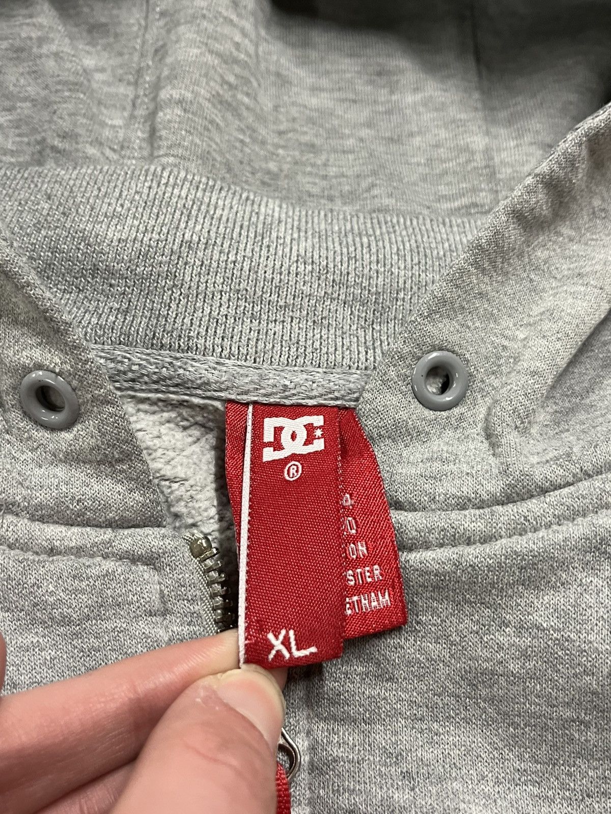 Vintage Y2K DC shoes skater hoodie boxy fit heavy cotton rare hype Size US XL / EU 56 / 4 - 9 Thumbnail