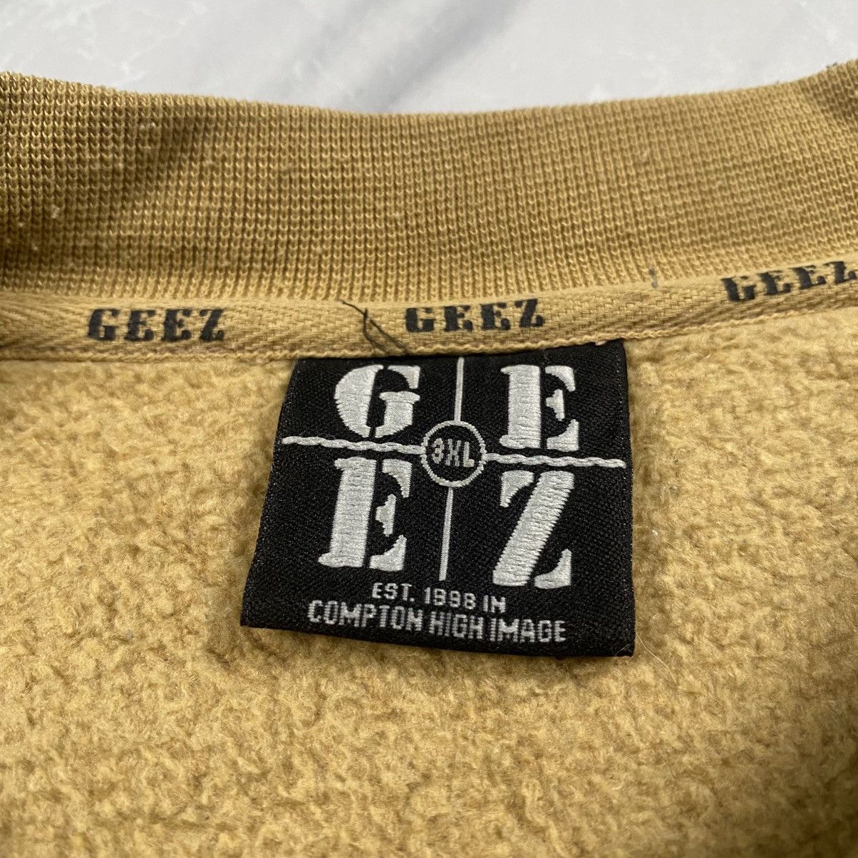 Other Vintage y2k Geez Compton Blank Plus Size Crewneck Size US XXL / EU 58 / 5 - 5 Thumbnail