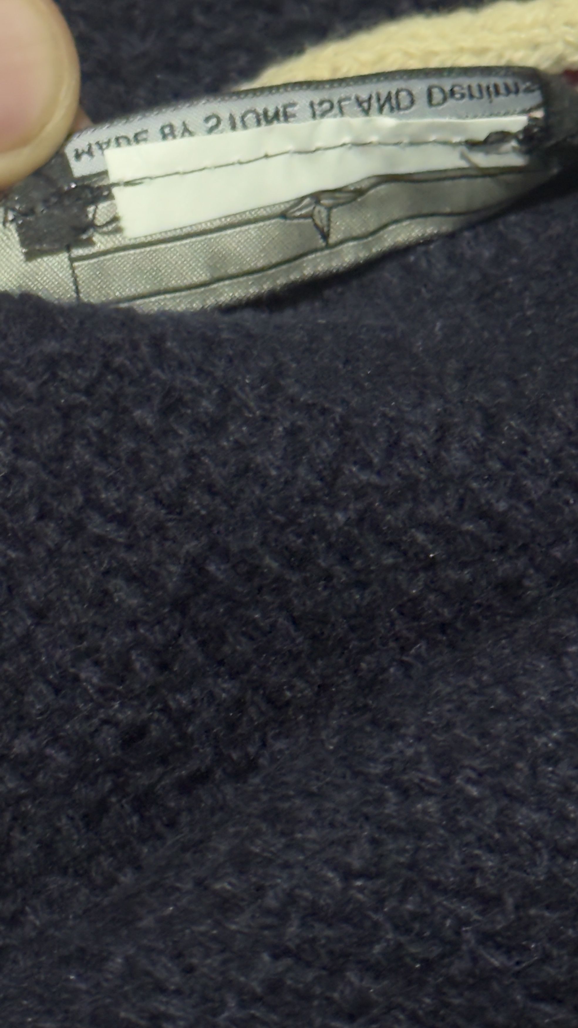 Stone Island 🔥STONE ISLAND navy WOOL Scarf Massimo Osti scarf Size ONE SIZE - 7 Thumbnail