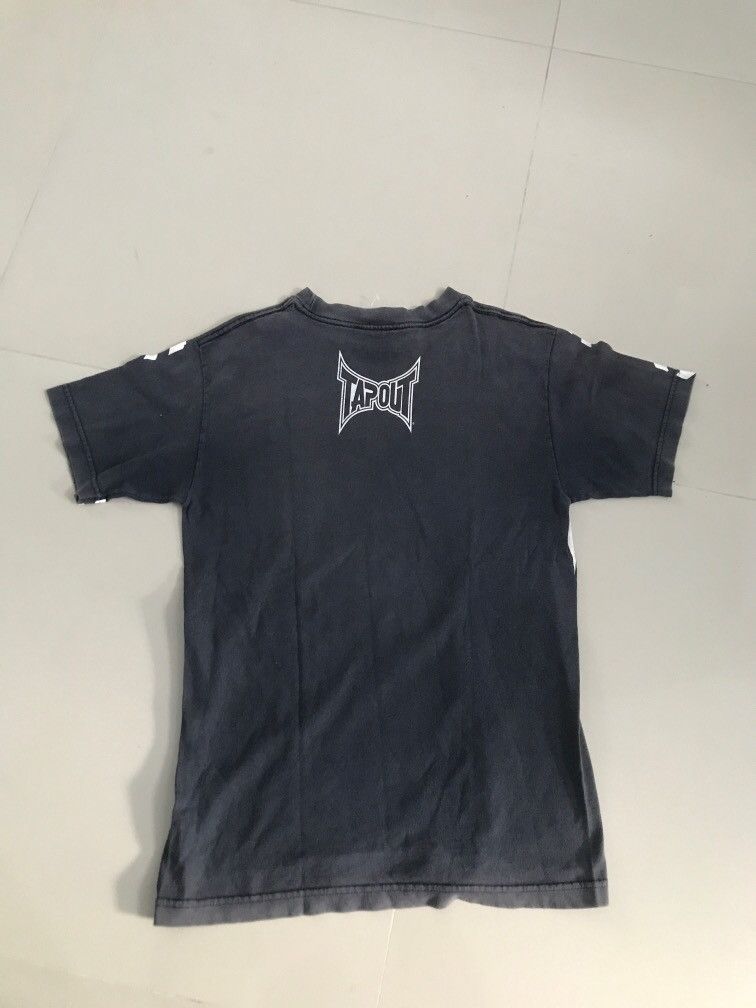 Tapout × Vintage Vintage Tap out Black T Shirt BIG logo Size Size US S / EU 44-46 / 1 - 11 Thumbnail