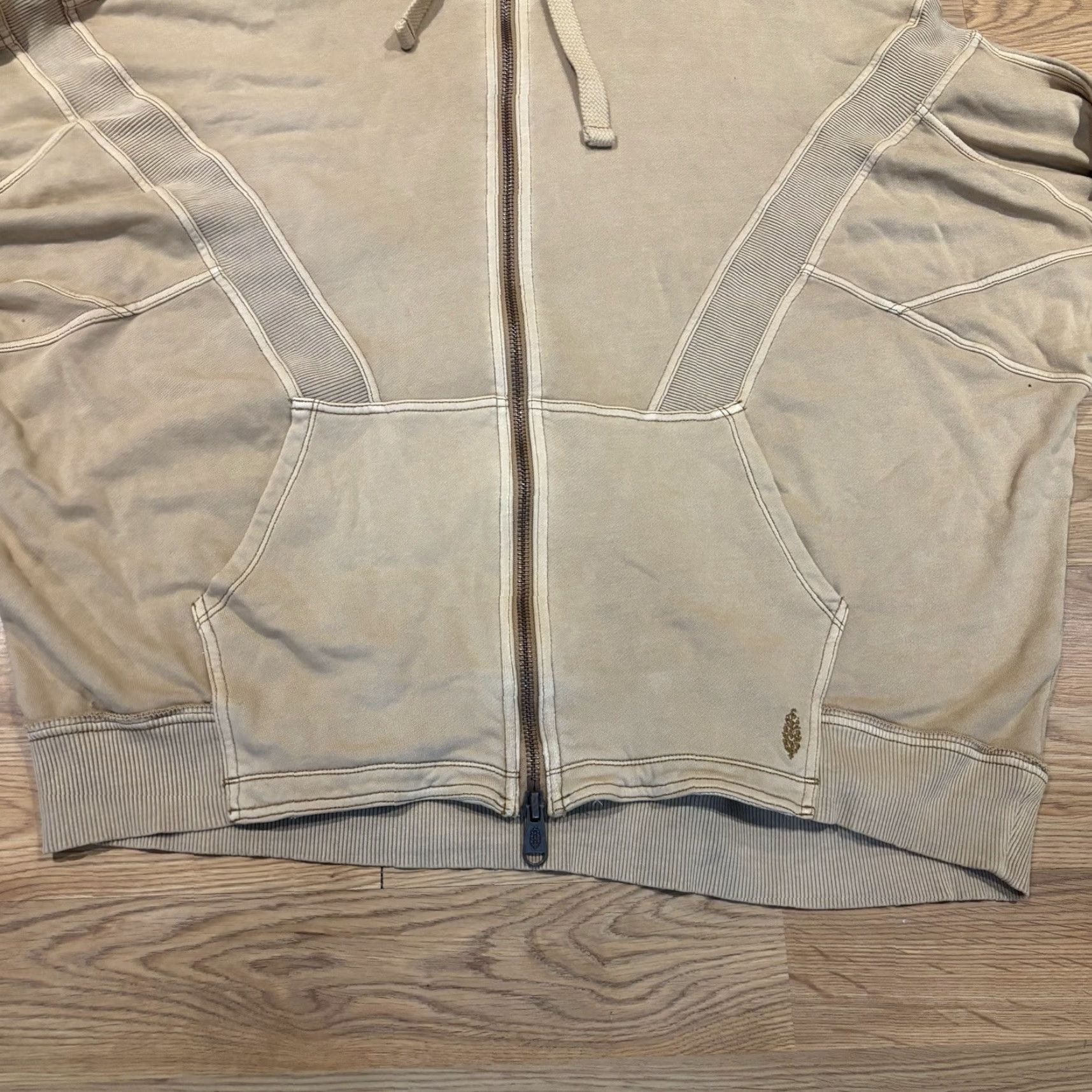 Free People Free People Movement Sweatshirt All Your Love Zip Hoodie Oversized Sand Size L Women Size L / US 10 / IT 46 - 5 Thumbnail