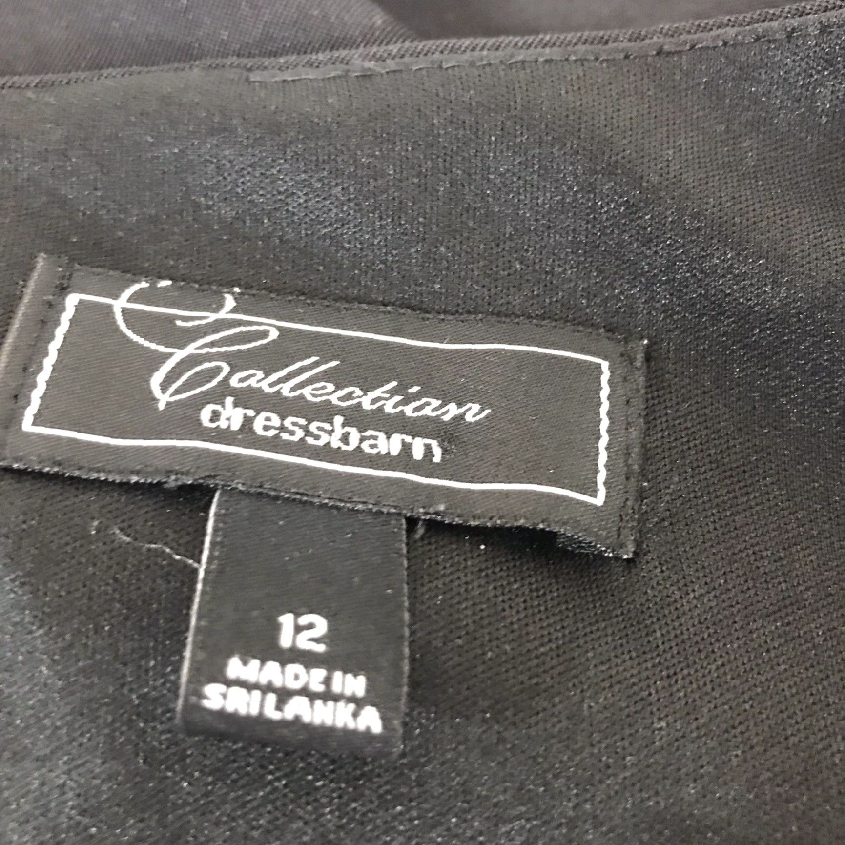 Vintage DRESSBARN Black Sleeveless Knee Length Shift Dress Womens Size 12 Party/Cocktail Size XL / US 12-14 / IT 48-50 - 4 Thumbnail