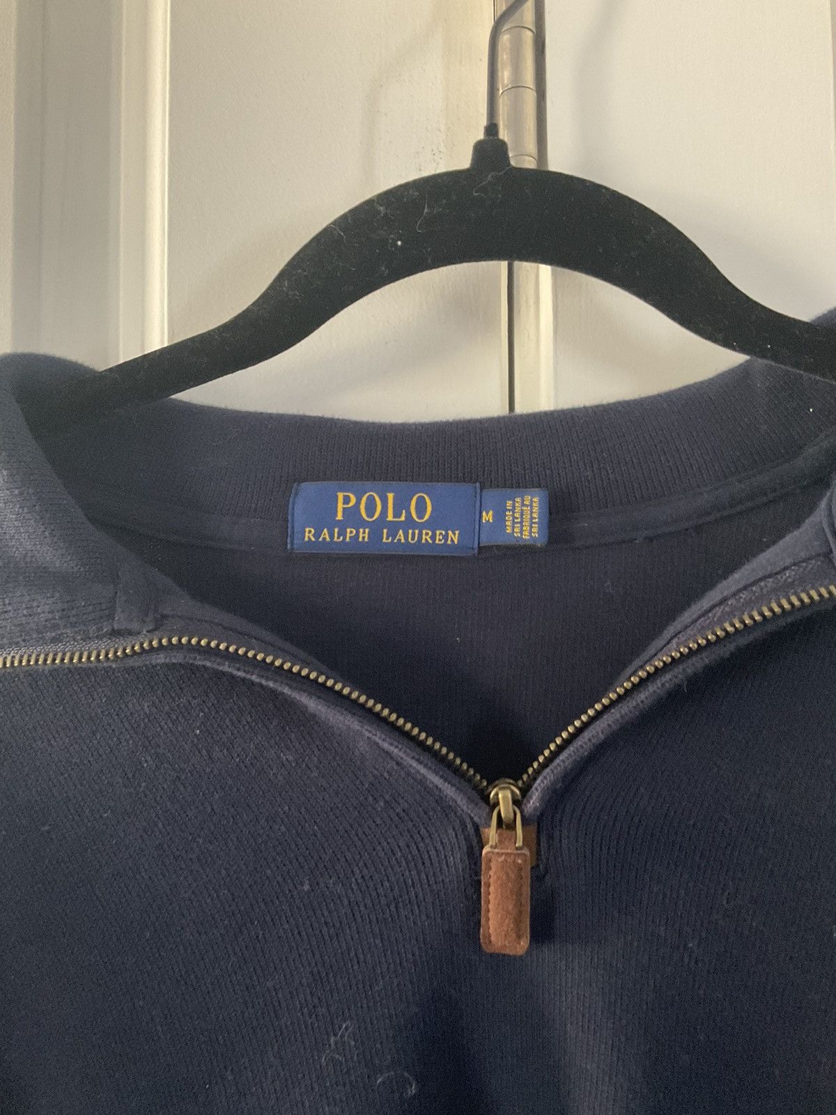 Polo Ralph Lauren Men’s Polo Ralph Lauren Quarter-Zip Pullover Size US M / EU 48-50 / 2 - 2 Thumbnail