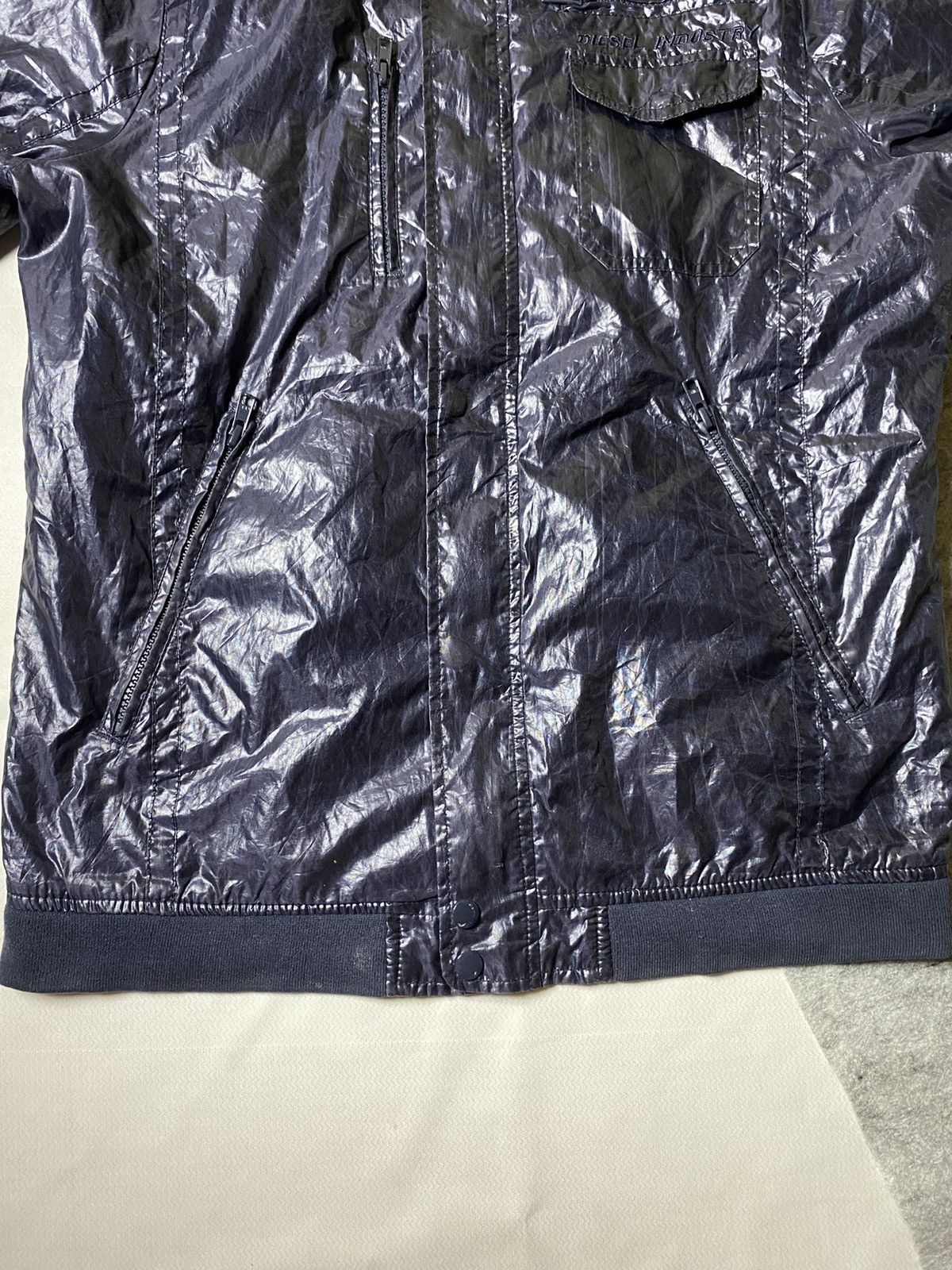 Diesel 2000s Diesel Moto Nylon Jacket Size US M / EU 48-50 / 2 - 22 Thumbnail