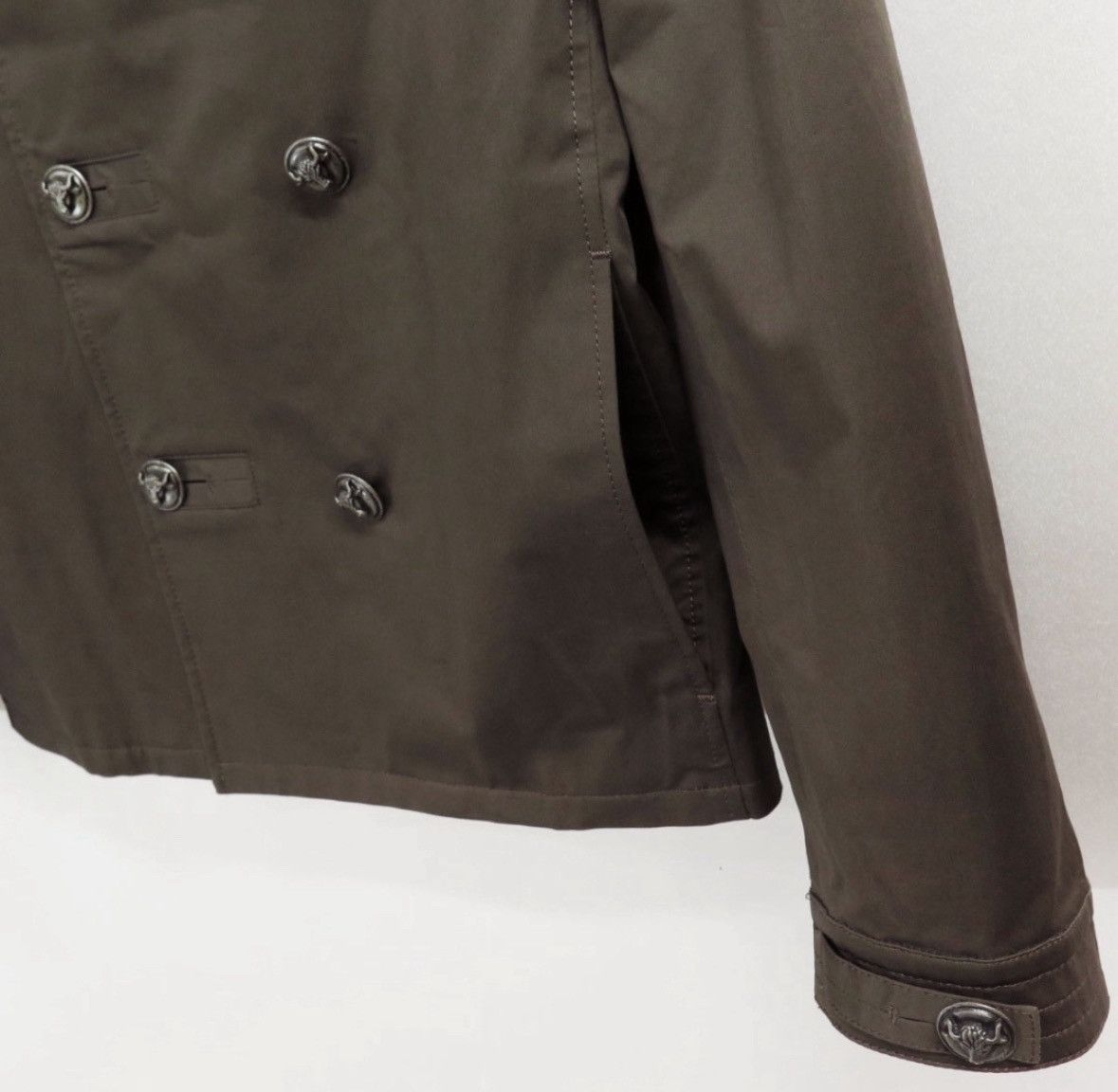 Jean Paul Gaultier Jean Paul GAULTIER BULL HEAD BUTTON BLOUSON Size US M / EU 48-50 / 2 - 5 Thumbnail