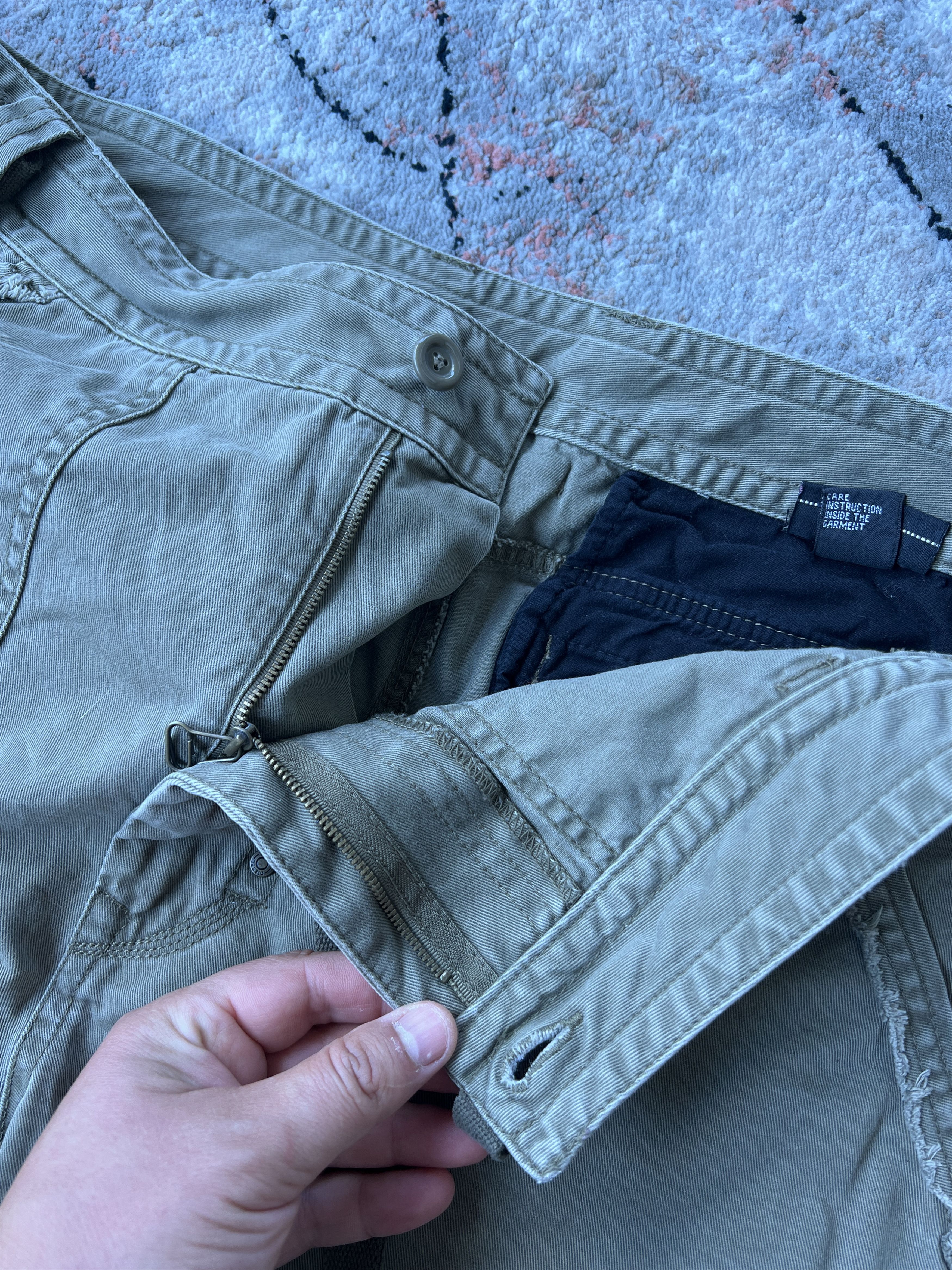 Diesel Y2K Diesel Cargo Pants Size US 32 / EU 48 - 4 Thumbnail