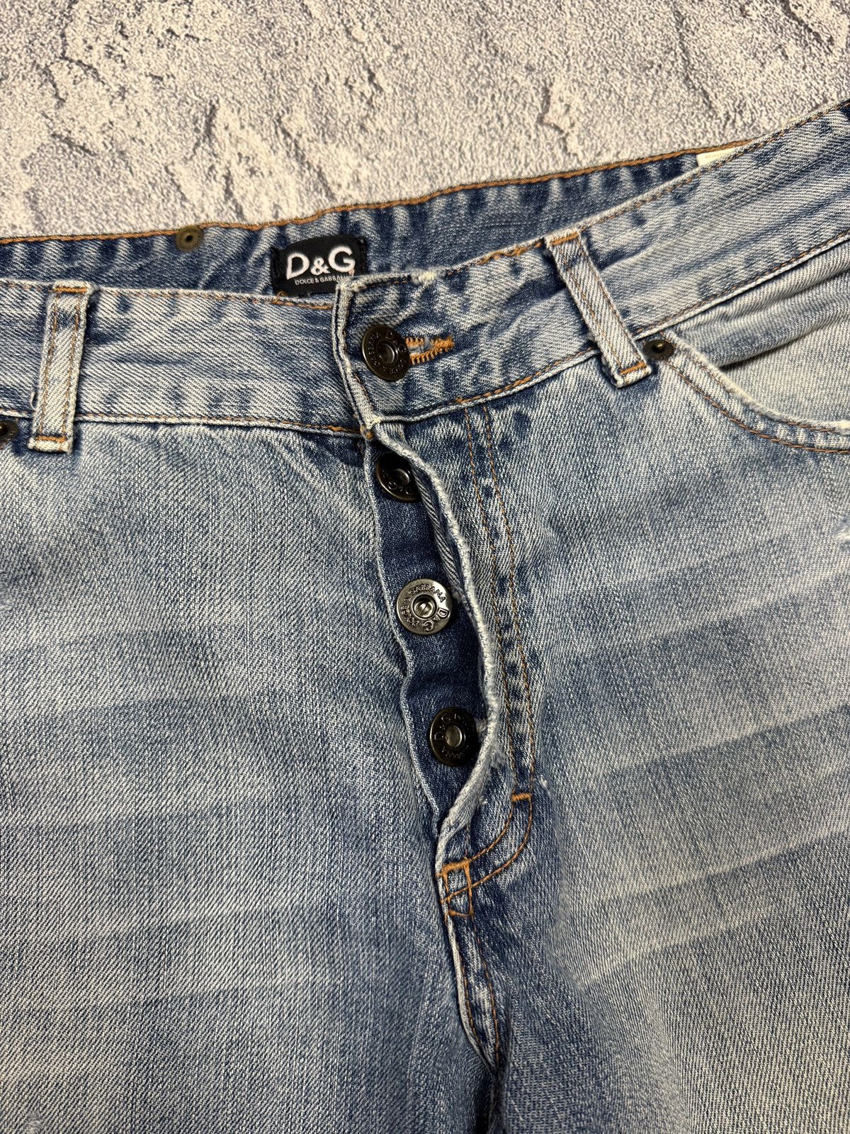 Dolce & Gabbana Dolce & Gabanna Jeans Monogram Big D&G Logo Size US 34 / EU 50 - 10 Thumbnail