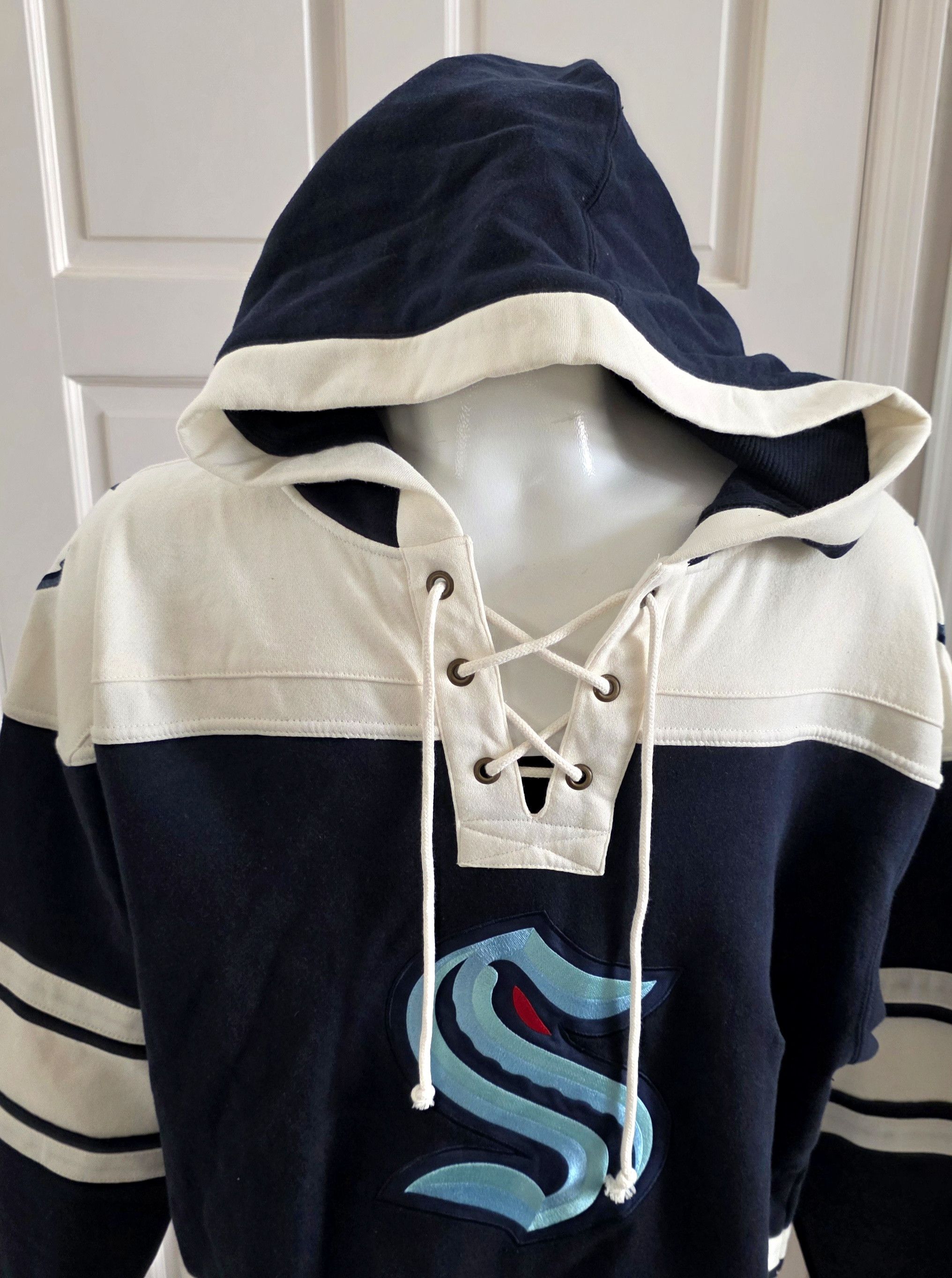 47 Brand NHL Hockey Official 47 Brand Seattle Kraken Deep Sea Large Size US L / EU 52-54 / 3 - 2 Thumbnail