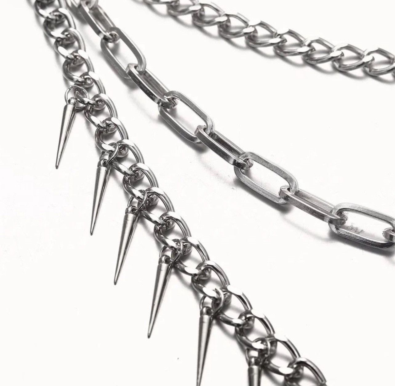 Other Multilayer Punk Chain On The Jeans Pants Size ONE SIZE - 5 Thumbnail