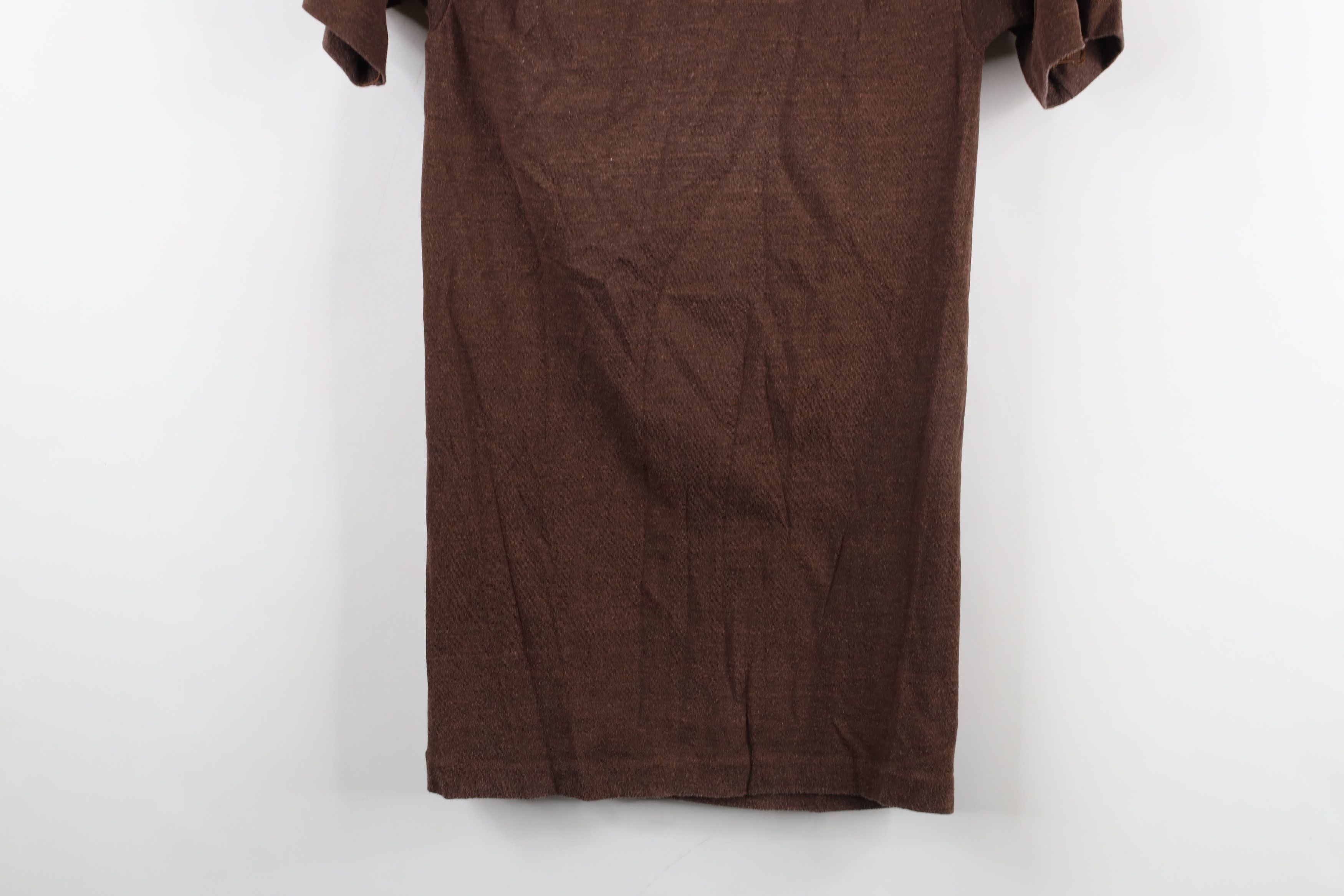 Vintage Vintage 70s Tony Packos Cafe Toledo Ohio T-Shirt Brown USA Size M / US 6-8 / IT 42-44 - 12 Thumbnail