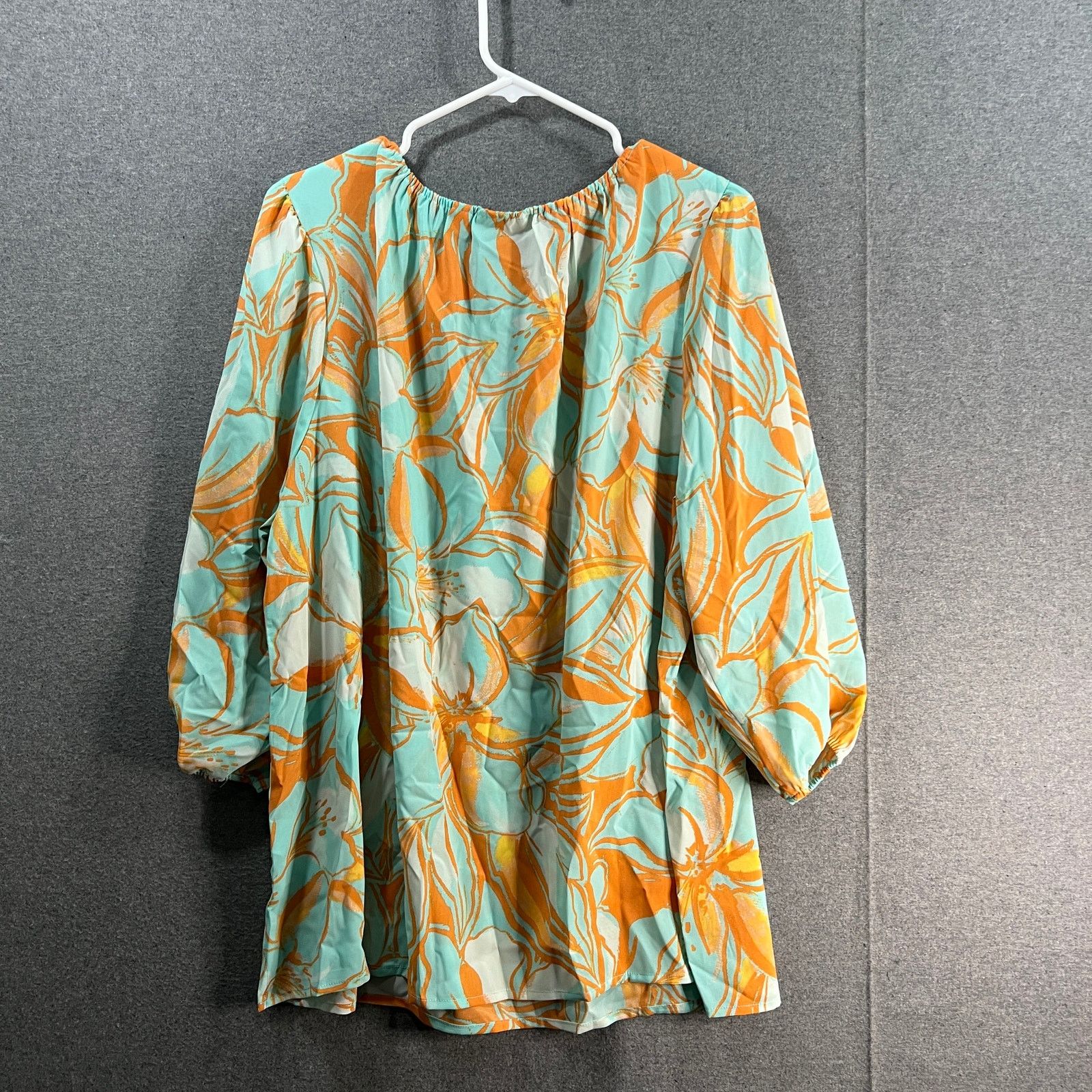 Other Belle by Kim Gravel Tropical Pop Balloon 3/4 Sleeve Size XL / US 12-14 / IT 48-50 - 2 Thumbnail