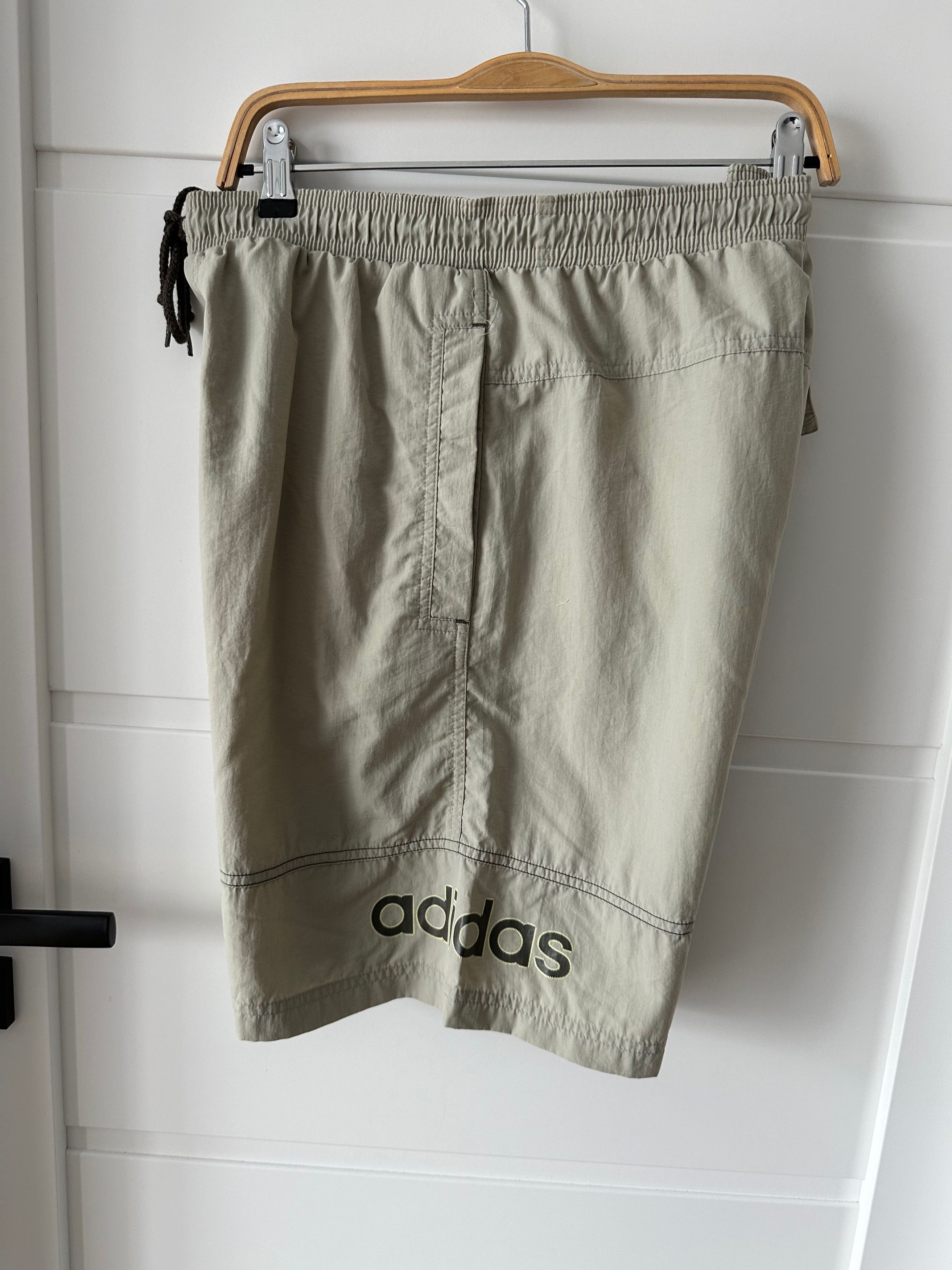 Adidas 00's Adidas swim shorts nylon vintage big logo Size US 32 / EU 48 - 10 Thumbnail