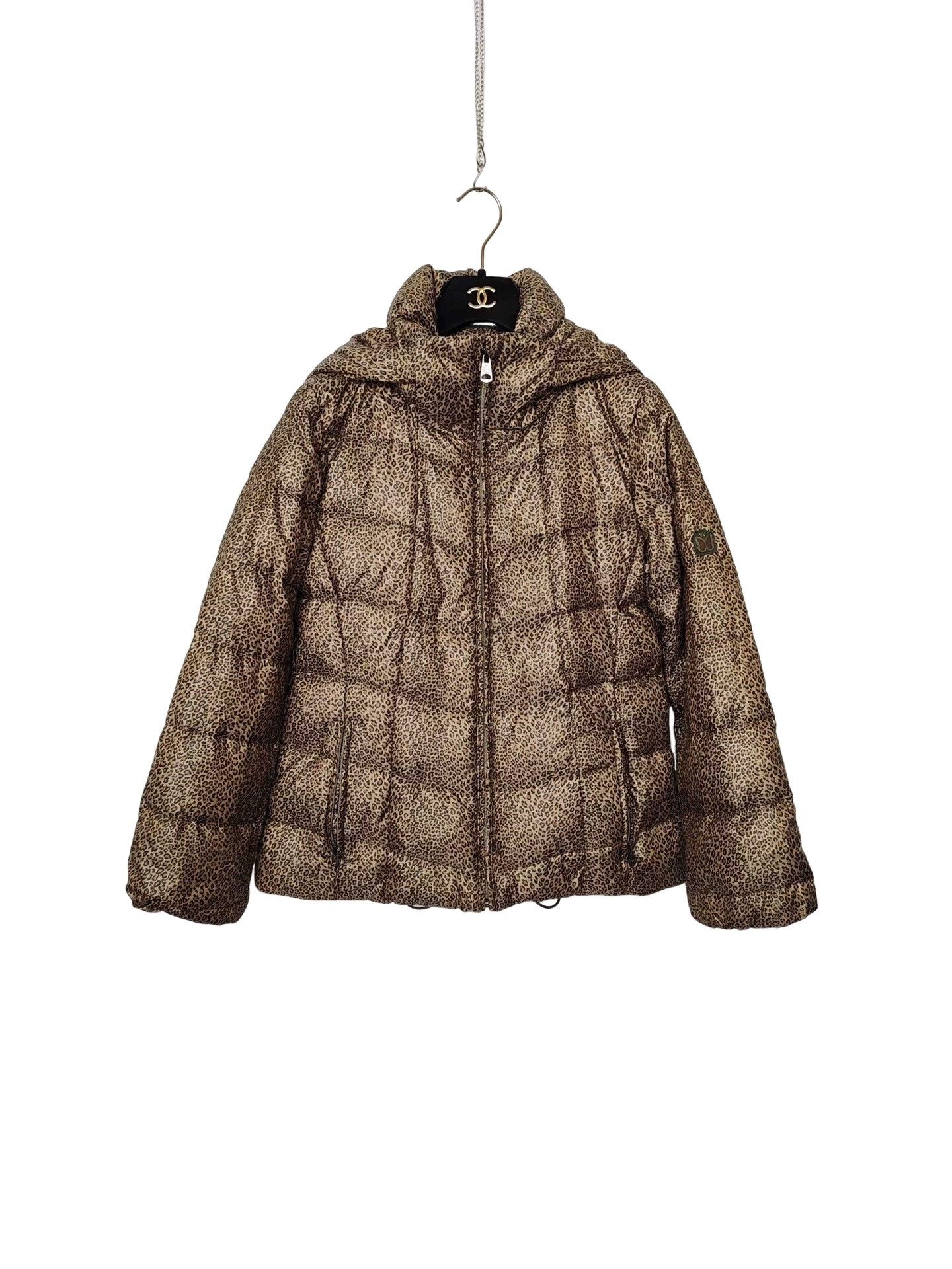Max Mara MaxMara Leopard Print Down Jacket Size XS Size XS / US 0-2 / IT 36-38 - 1 Thumbnail