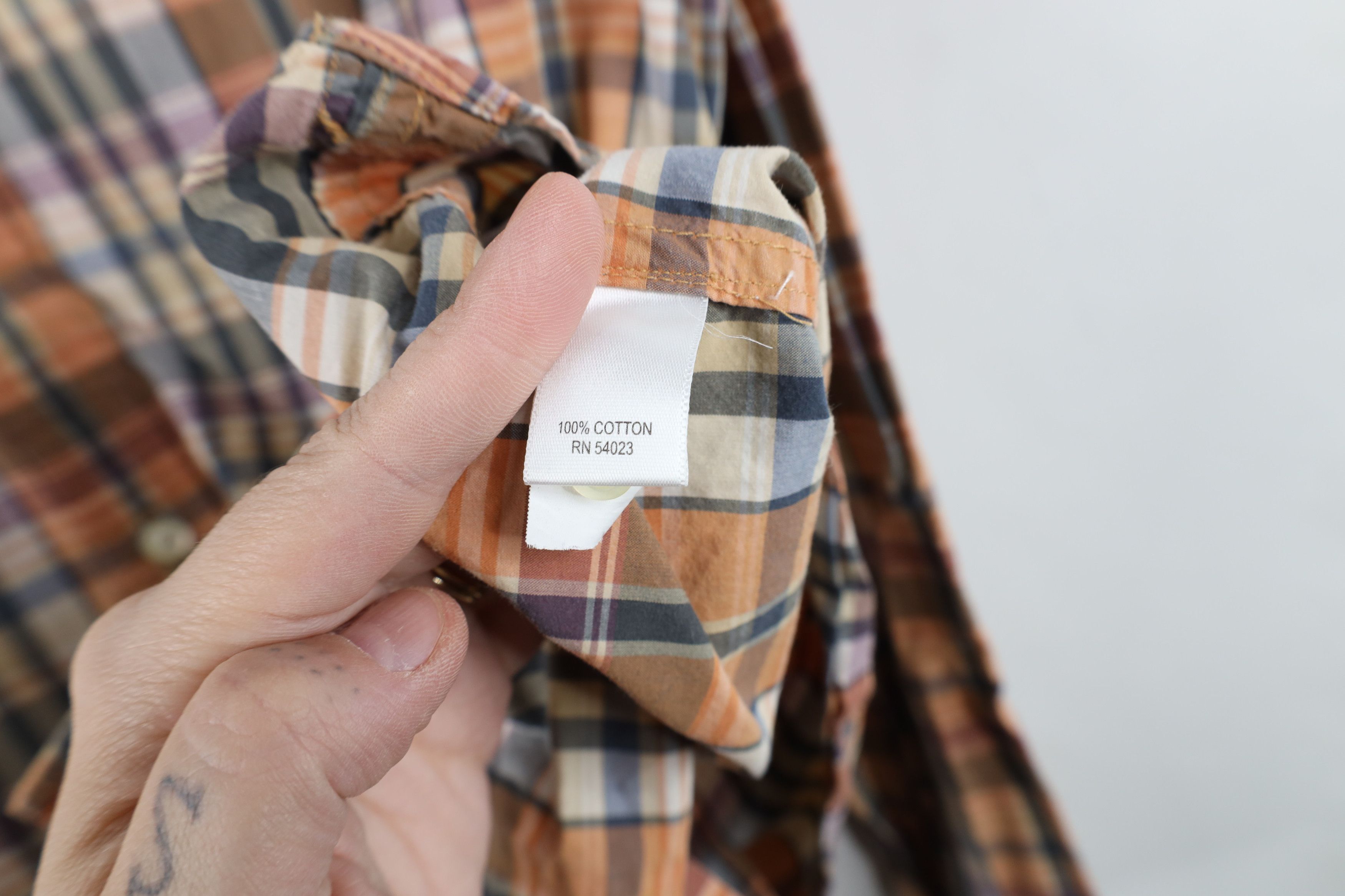 Banana Republic Y2K Banana Republic Pocket Collared Button Shirt Plaid Size US L / EU 52-54 / 3 - 8 Thumbnail