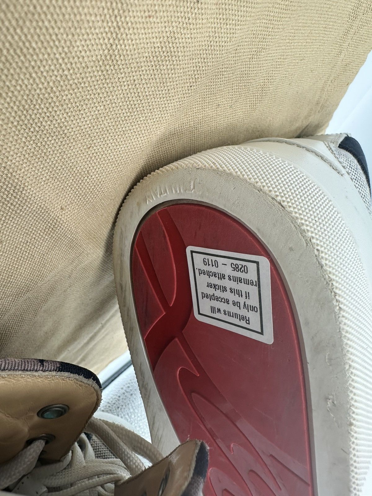 Christian Louboutin Christian Louboutin High Top Sneakers Size US 13 / EU 46 - 18 Thumbnail