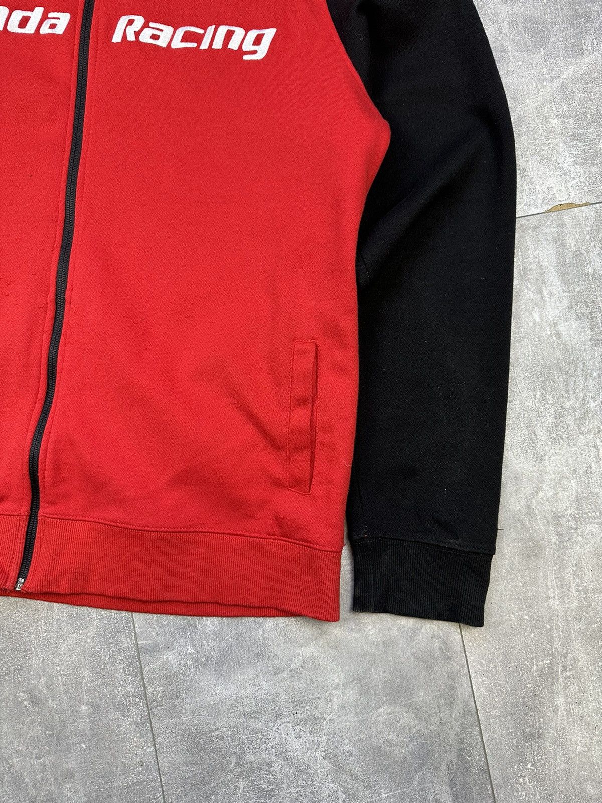 Honda Red/Black Honda Overprint Logo Hoodie Size US XXL / EU 58 / 5 - 11 Thumbnail