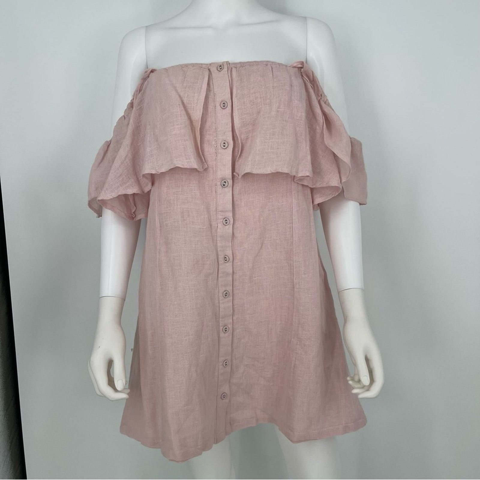 REVOLVE Revolve Privacy Please Norval Off-Shoulder Dress Size Medium Size M / US 6-8 / IT 42-44 - 3 Thumbnail