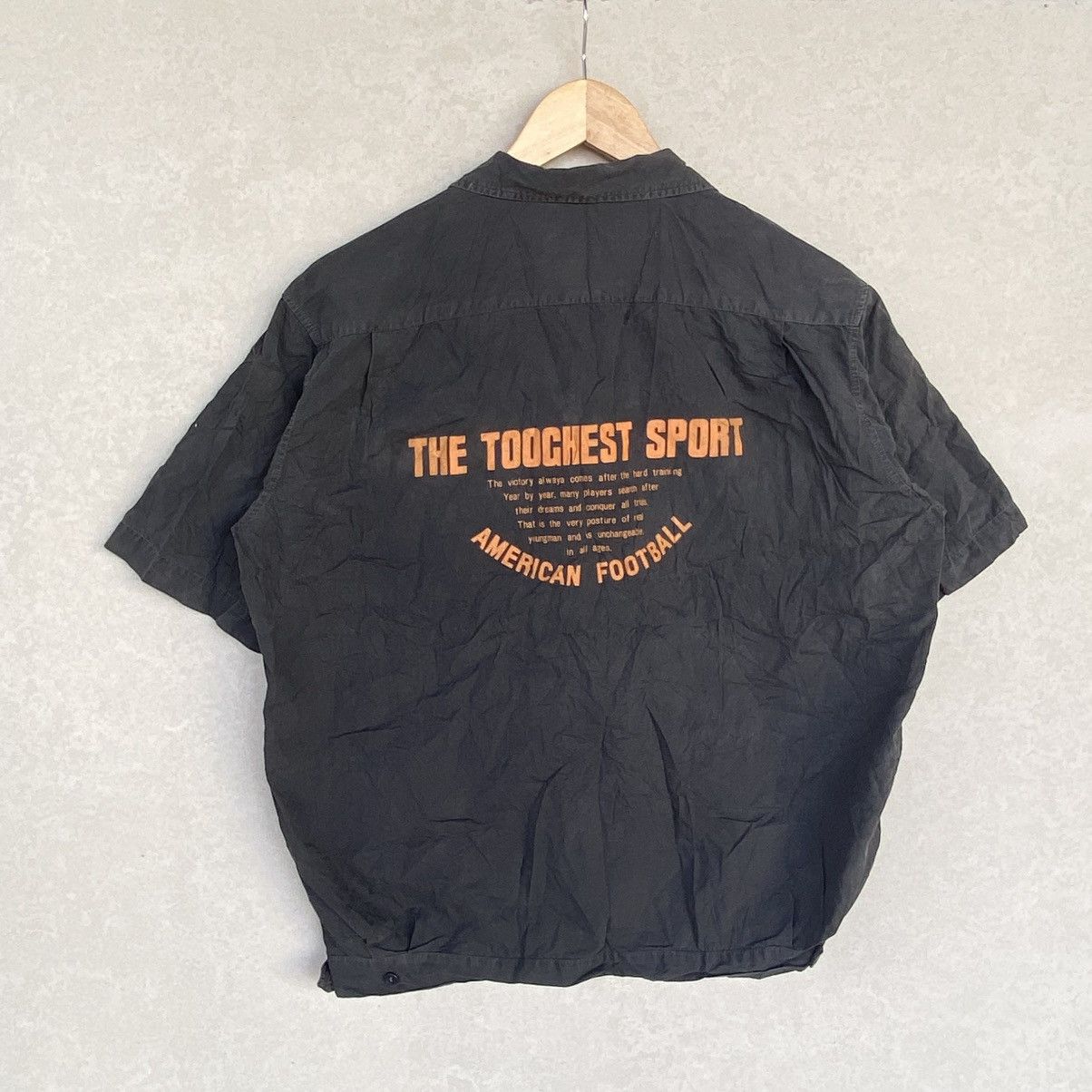 Other Vintage American Football Shorts Sleeve Shirt And Button Up Size US L / EU 52-54 / 3 - 9 Thumbnail