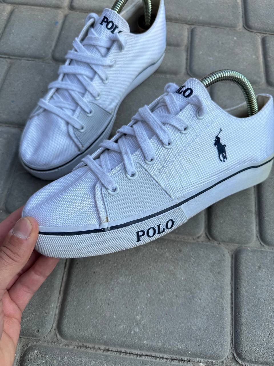 Polo Ralph Lauren Vintage Leather Sneakers Polo Ralph Lauren Size 41 Size US 8.5 / EU 41-42 - 4 Thumbnail
