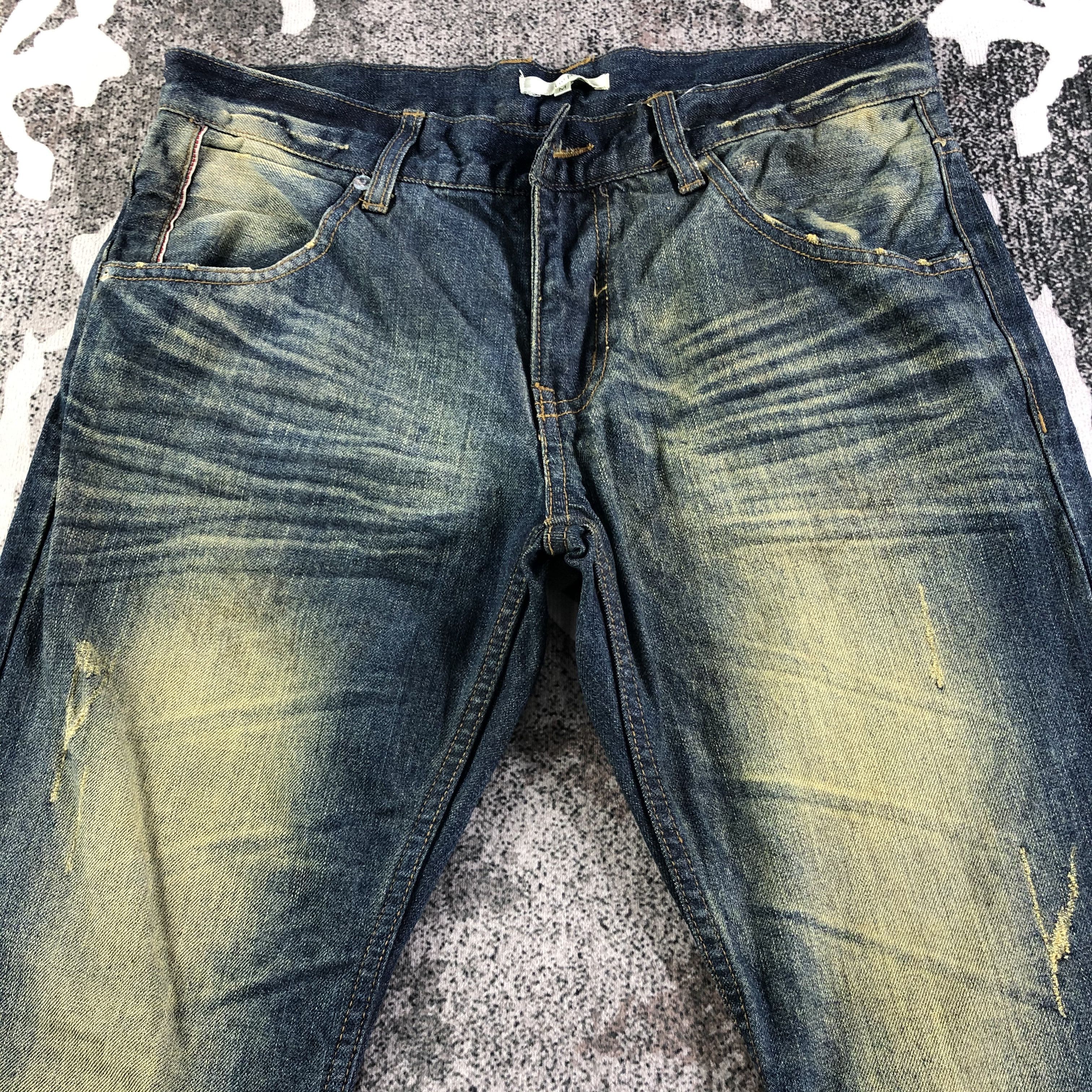 Japanese Brand Japanese Brand IMP Jeans Faded Blue Denim KJ2327 Size US 30 / EU 46 - 3 Thumbnail