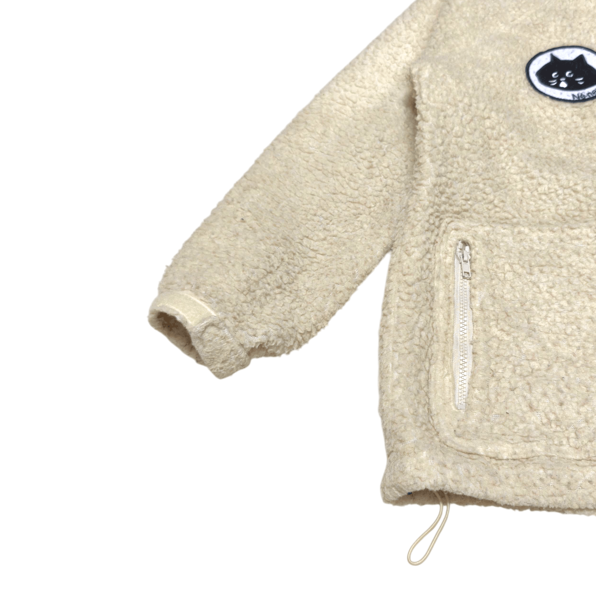 Ne-Net Vintage Ne-net Fleece Hooded Jacket Issey Miyake 90s Size US L / EU 52-54 / 3 - 7 Thumbnail