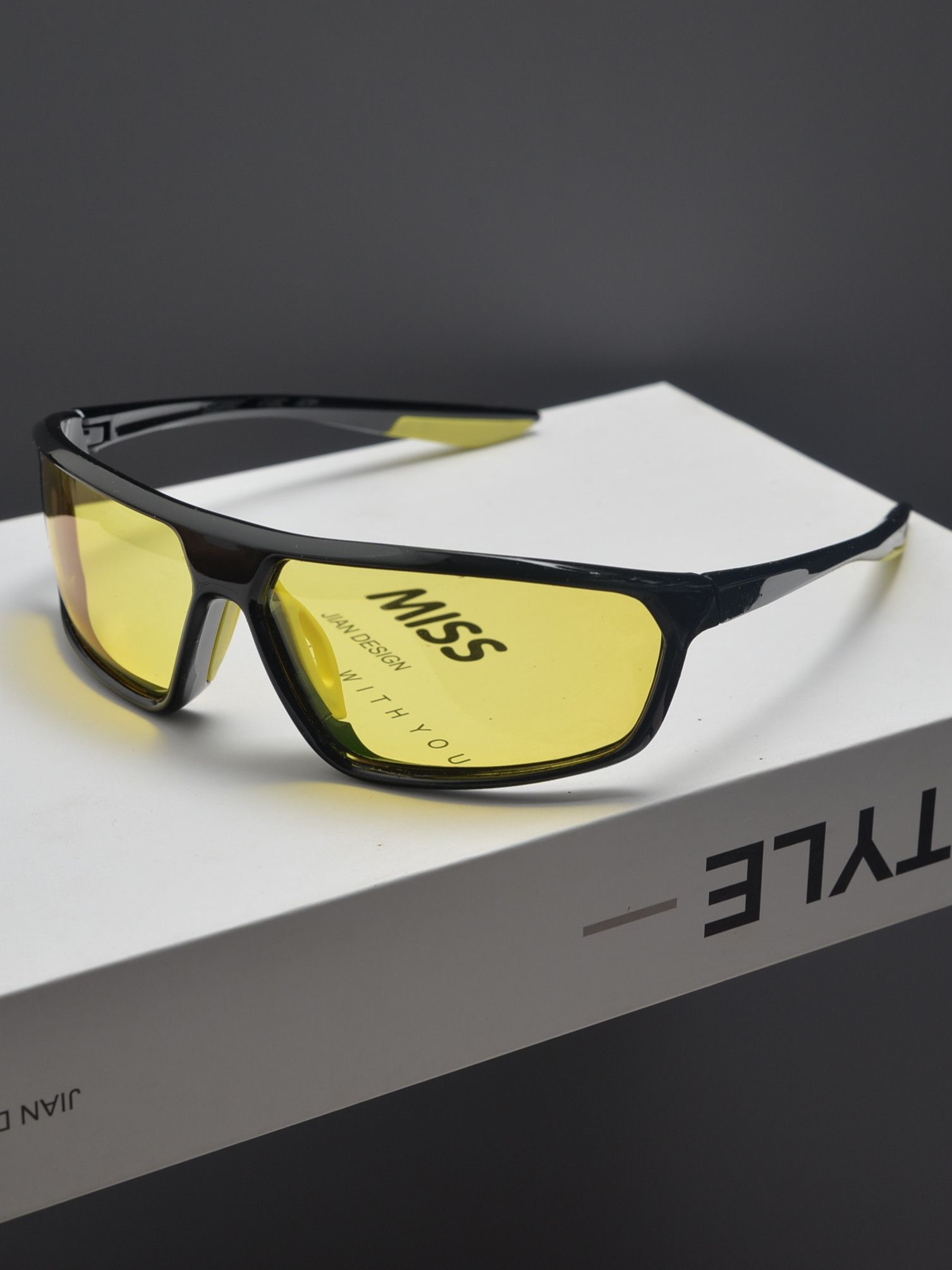 Electric Visual Retro Street ins style custom avant-garde sunglasses Size ONE SIZE - 3 Thumbnail