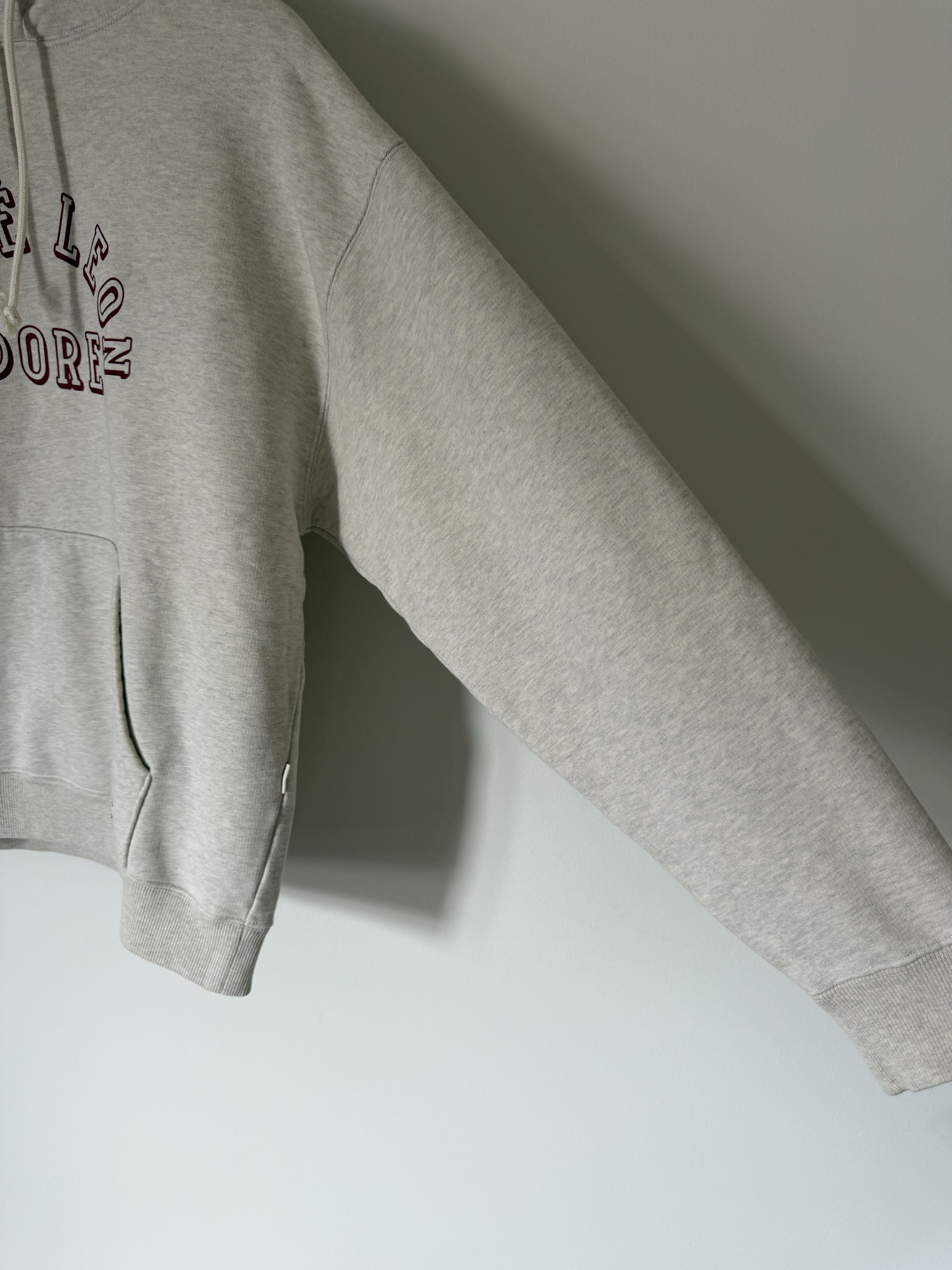 Aime Leon Dore Aime Leon Dore Collegiate Logo Hoodie in Oatmeal Size US XL / EU 56 / 4 - 4 Thumbnail