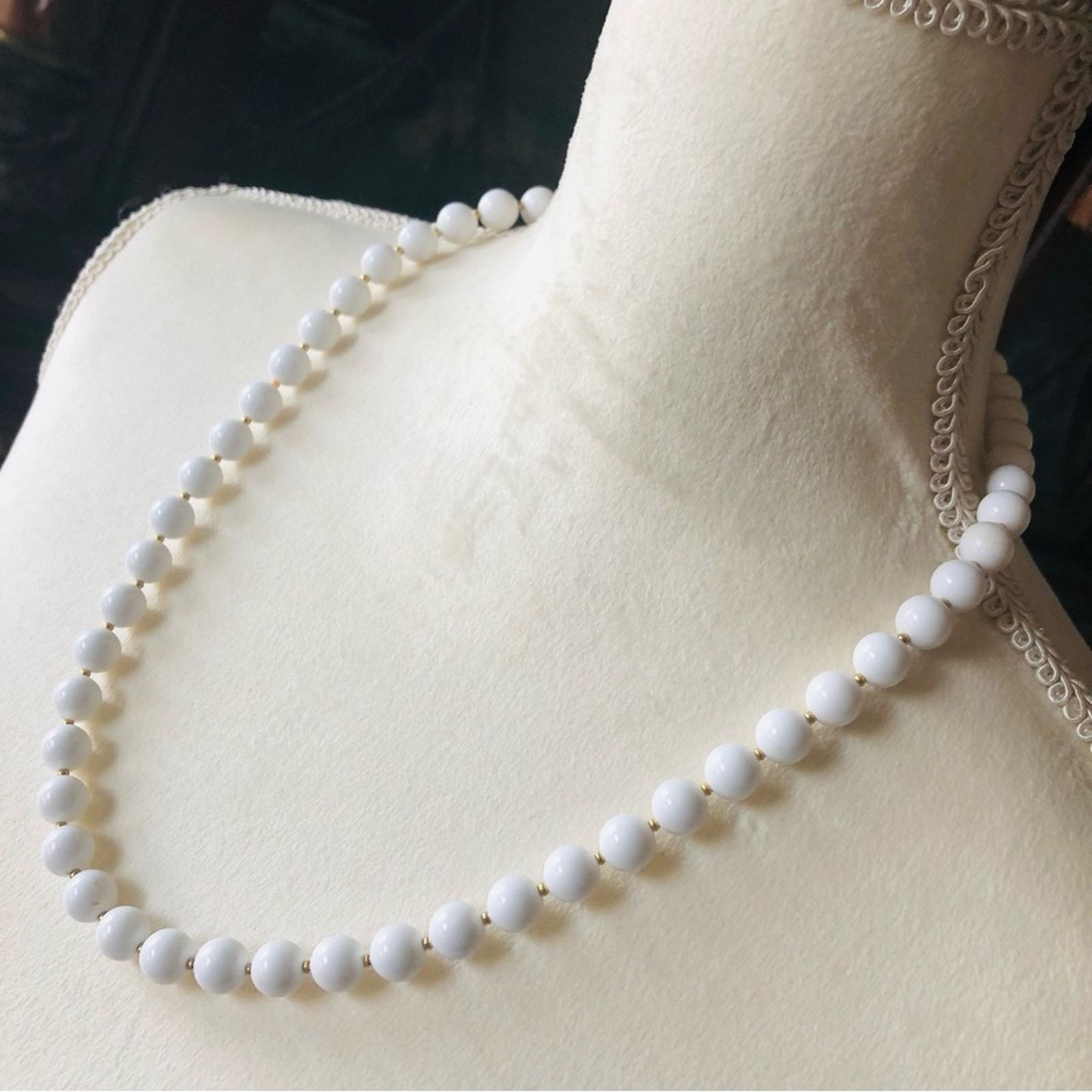 Vintage Vintage 80s classic round plastic bead necklace Size ONE SIZE - 4 Thumbnail