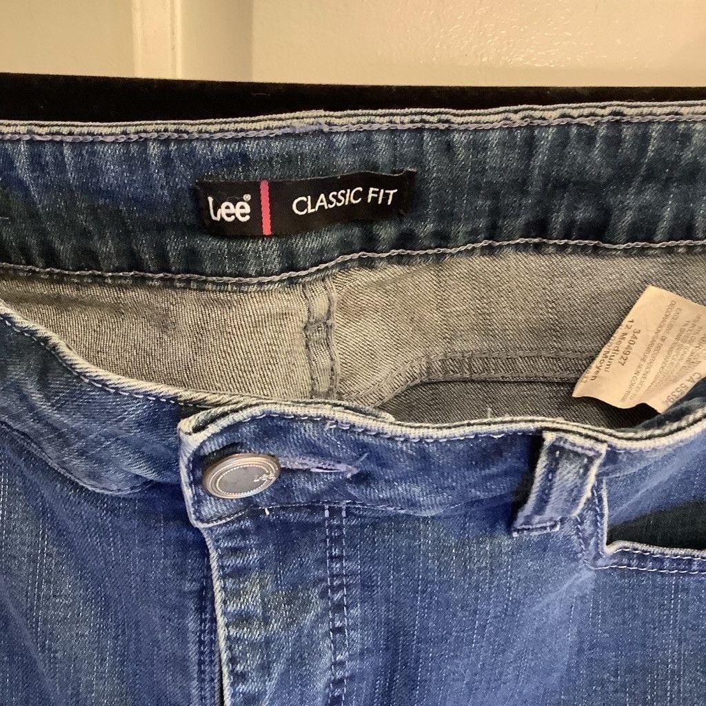 Lee Vintage Women's Lee Jeans, Size 12, Blue Size 36" / US 14 / IT 50 - 3 Thumbnail