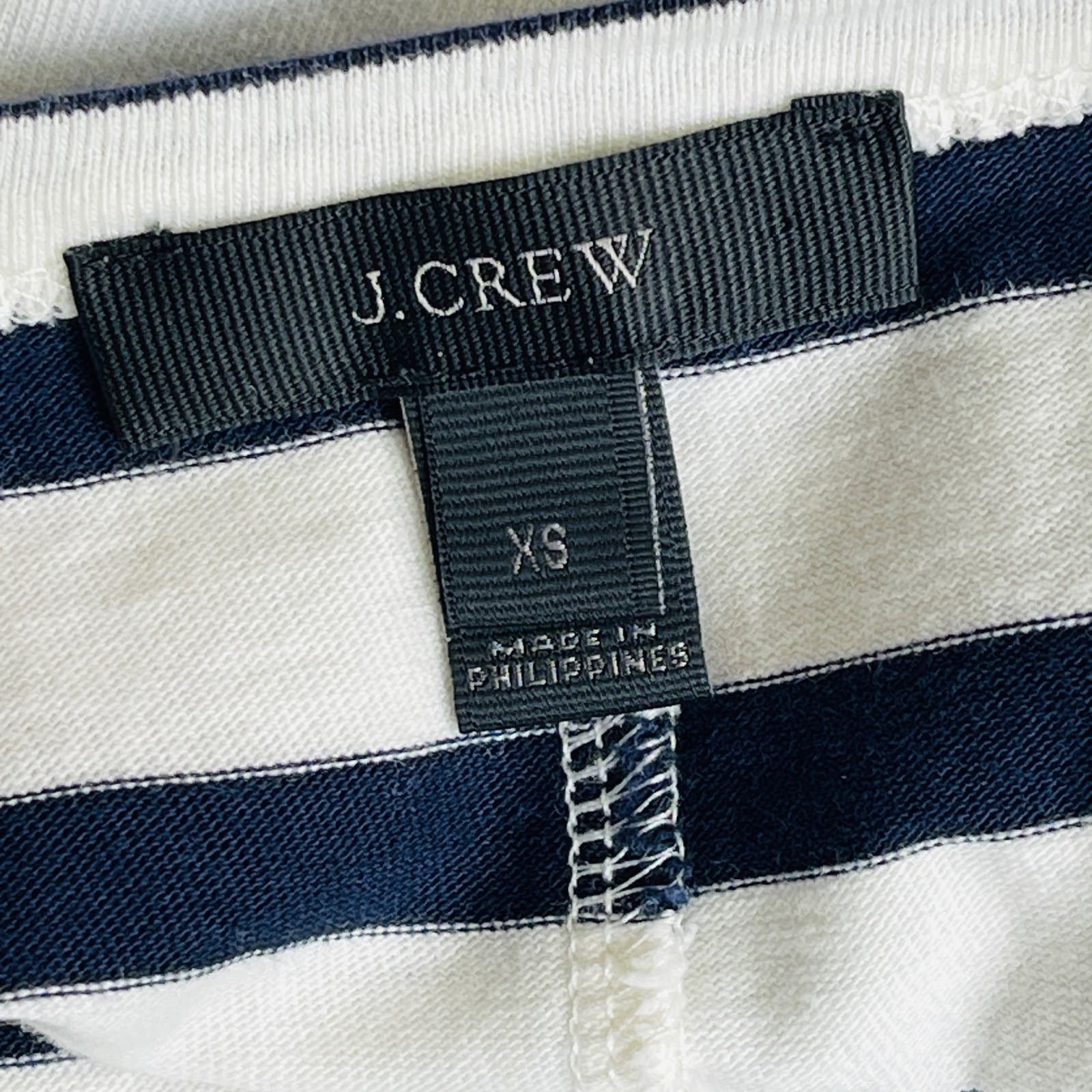 J.Crew J.Crew Breton Stripe Tee Shirt Maxi Dress Size XS NWOT Size XS / US 0-2 / IT 36-38 - 4 Thumbnail