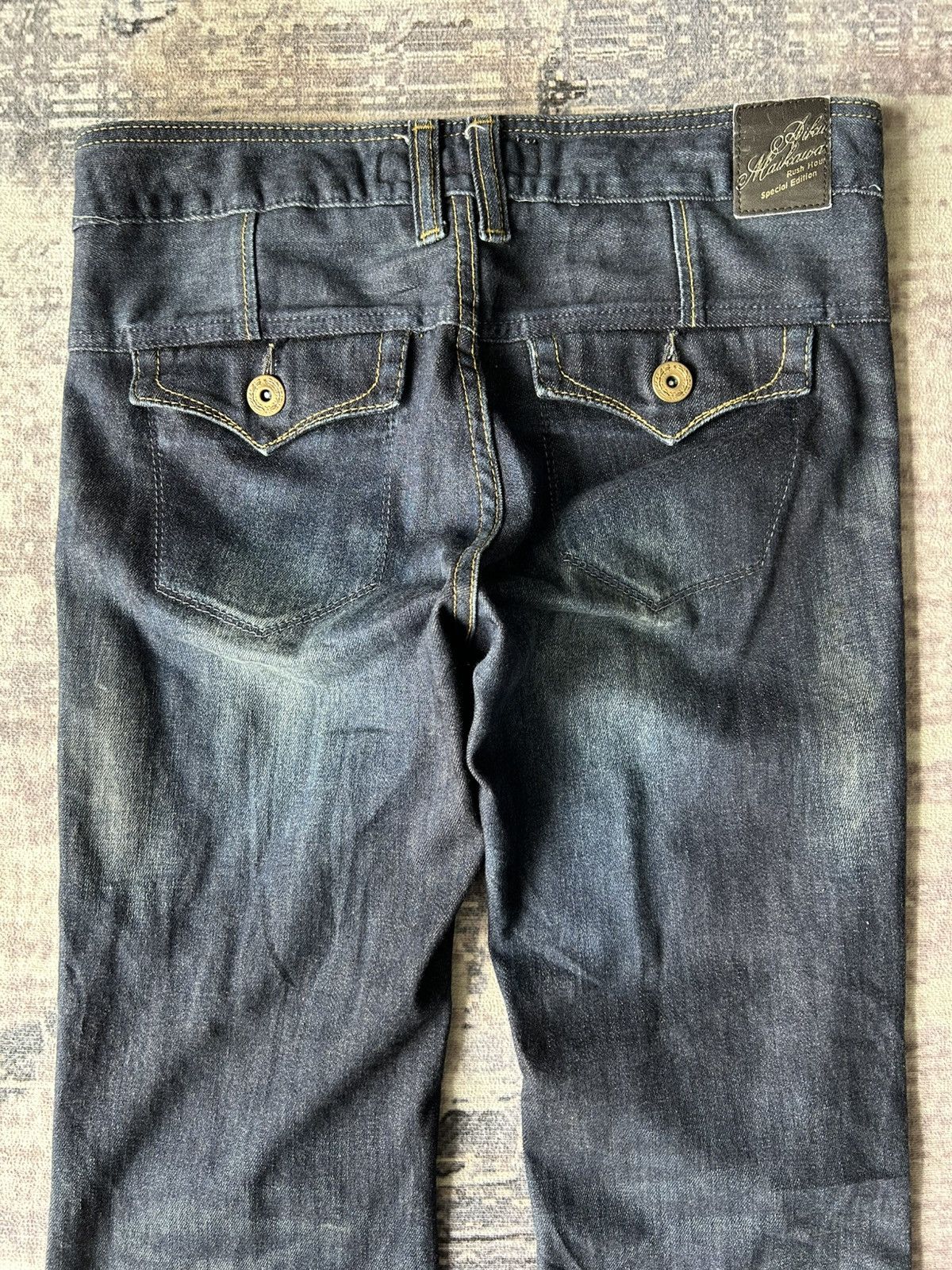 Tornado Mart Rush Hour Flared Mudwash Jeans Size US 31 - 7 Thumbnail
