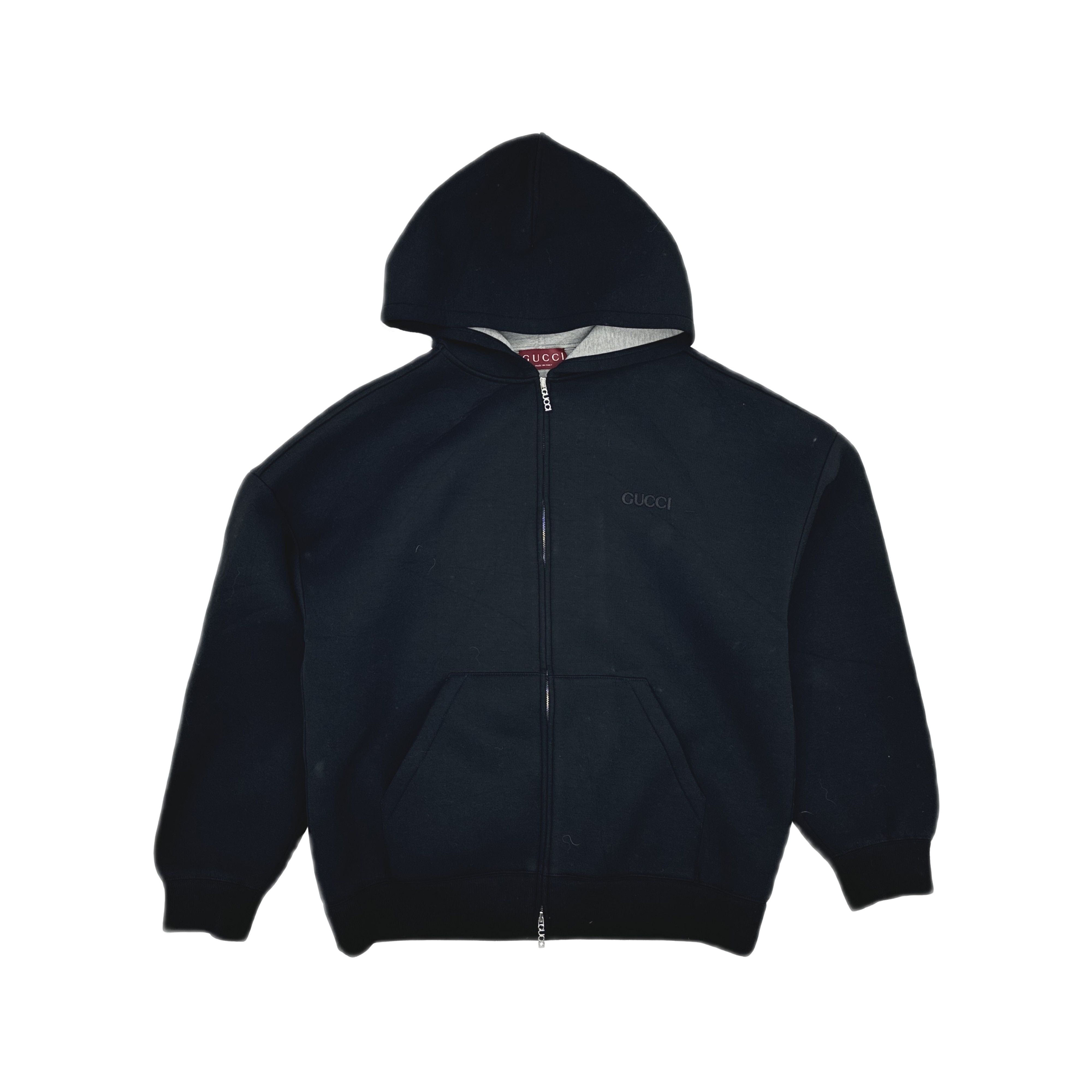 Gucci Gucci Logo Embroidery Zip-Up Hoodie Size S Size US S / EU 44-46 / 1 - 1 Thumbnail