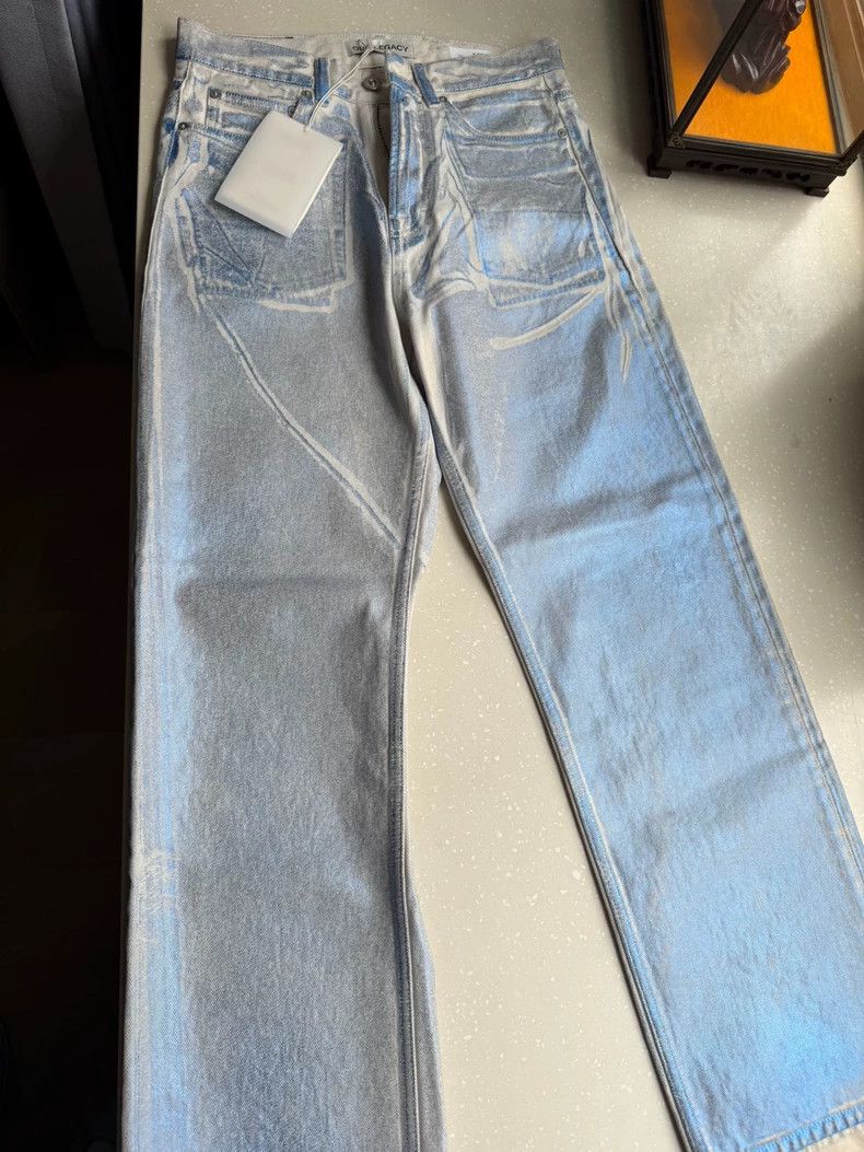 Our Legacy Our Legacy Brush Heavy weight bright straight long jeans Size US 28 / EU 44 - 3 Thumbnail